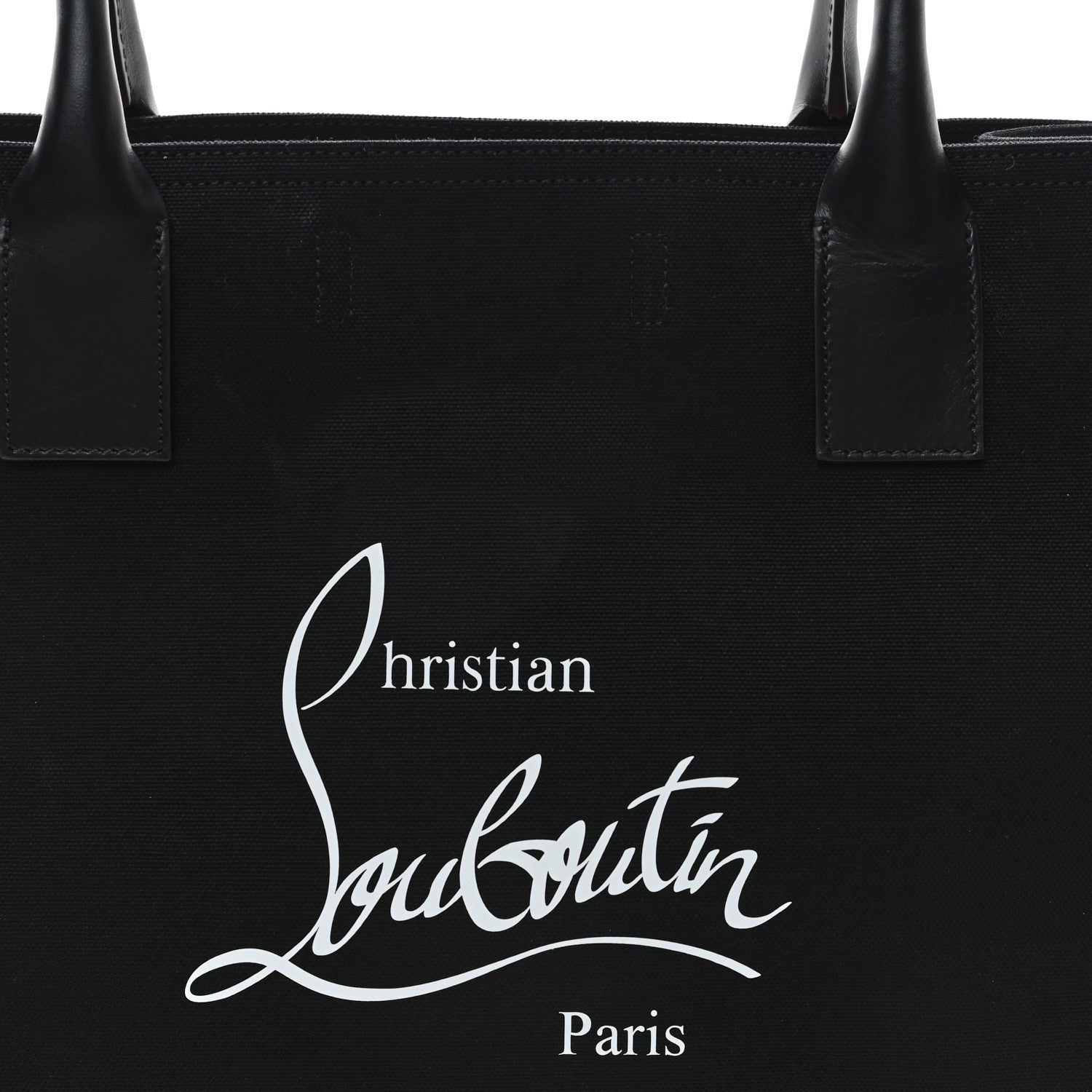 Canvas Nastroloubi Large Tote Black