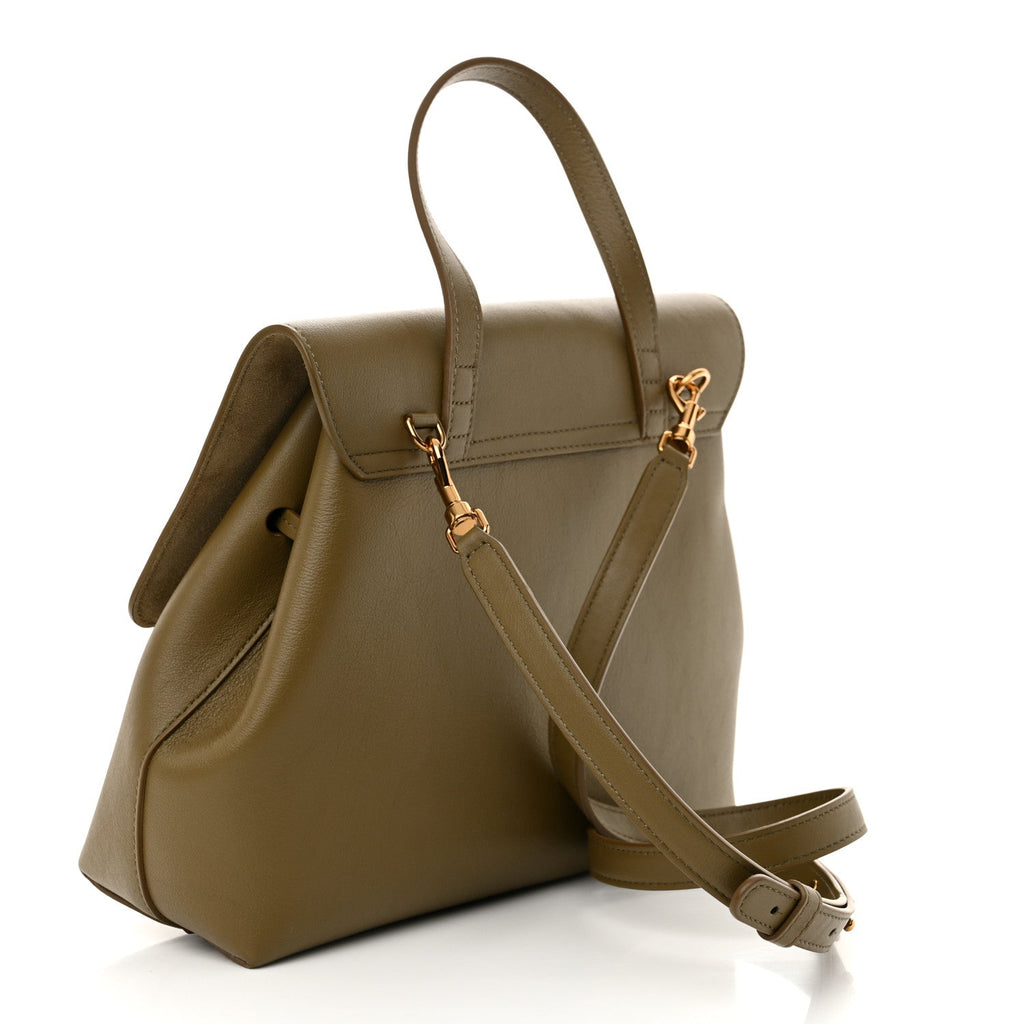 Calfskin Soft Lady Bag Bamboo