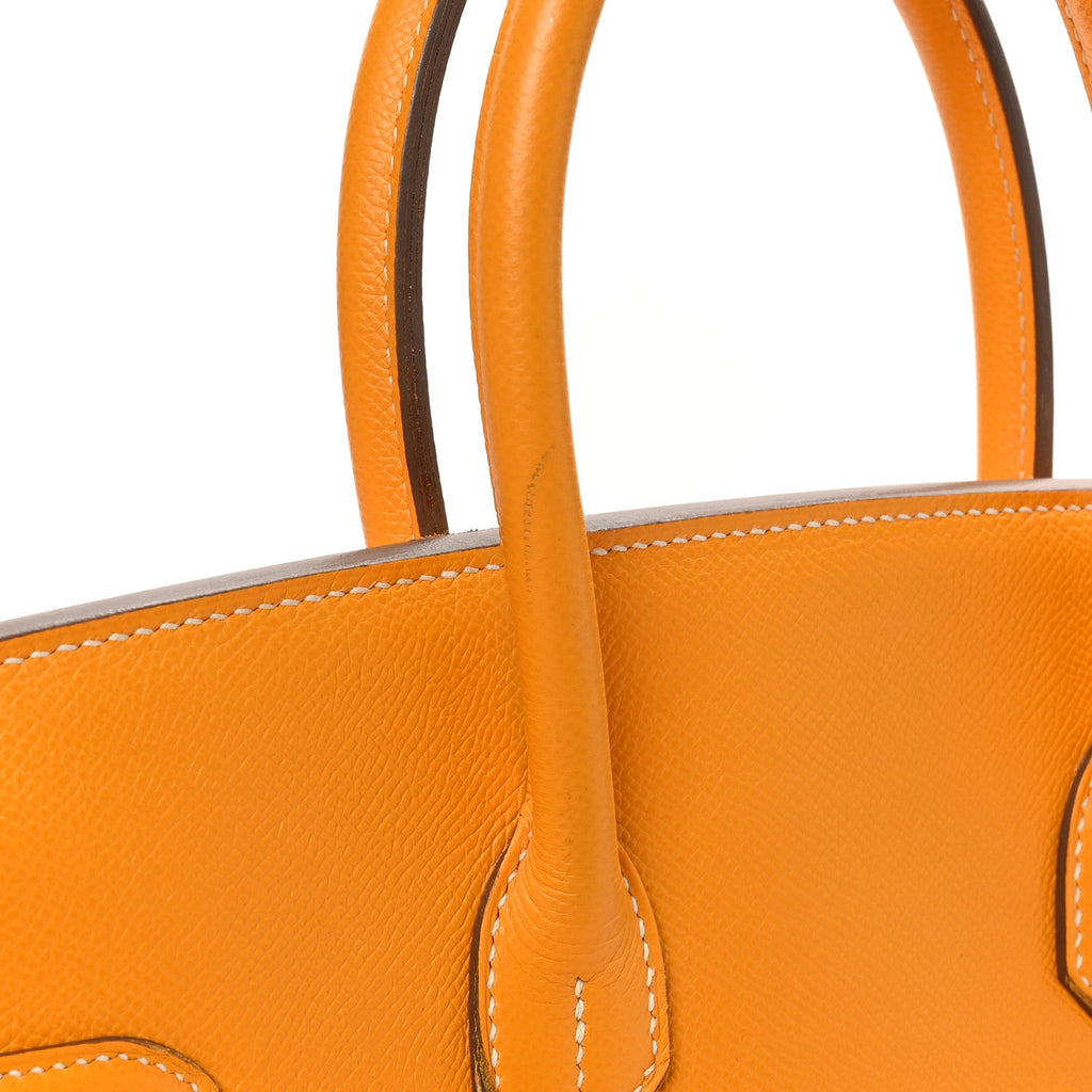 Epsom Candy Birkin 35 Jaune D'Or Feu