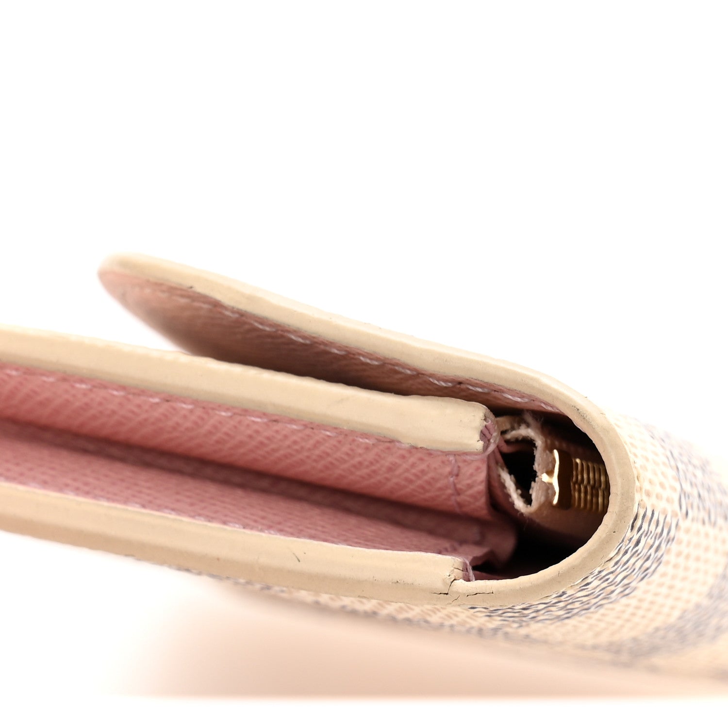 Damier Azur Rosalie Coin Purse Rose Ballerine