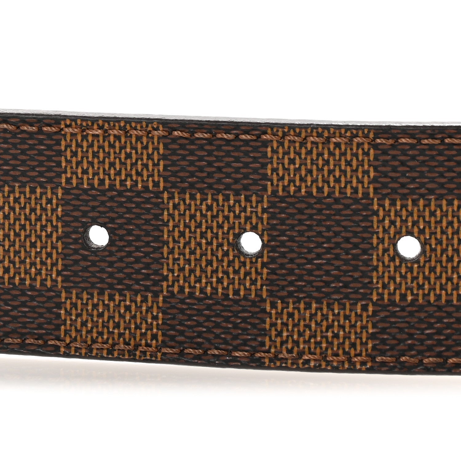 Damier Ebene 40mm LV Initiales 120 48 Belt