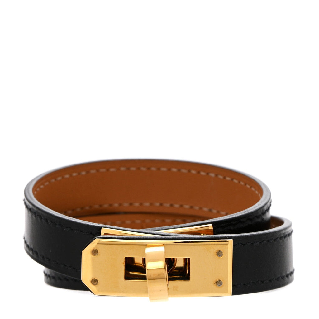 Box Kelly Double Tour Bracelet T2 Black