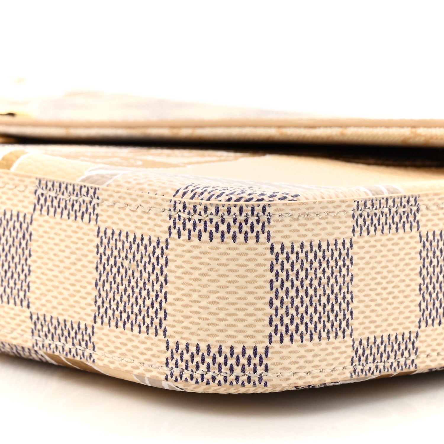 Damier Azur Nautical Pochette Felicie Chain Wallet