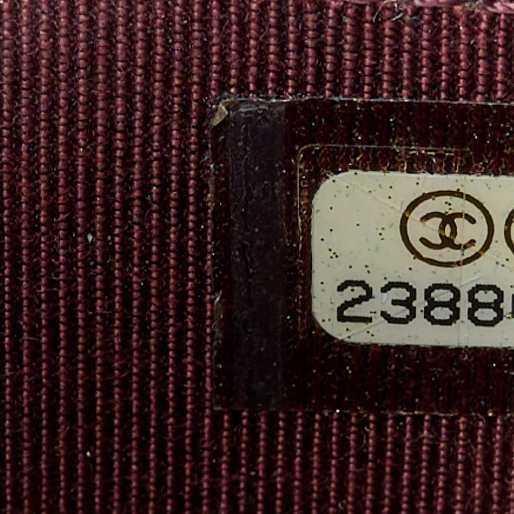 Caviar Quilted Classic Zipped Coin Purse Black