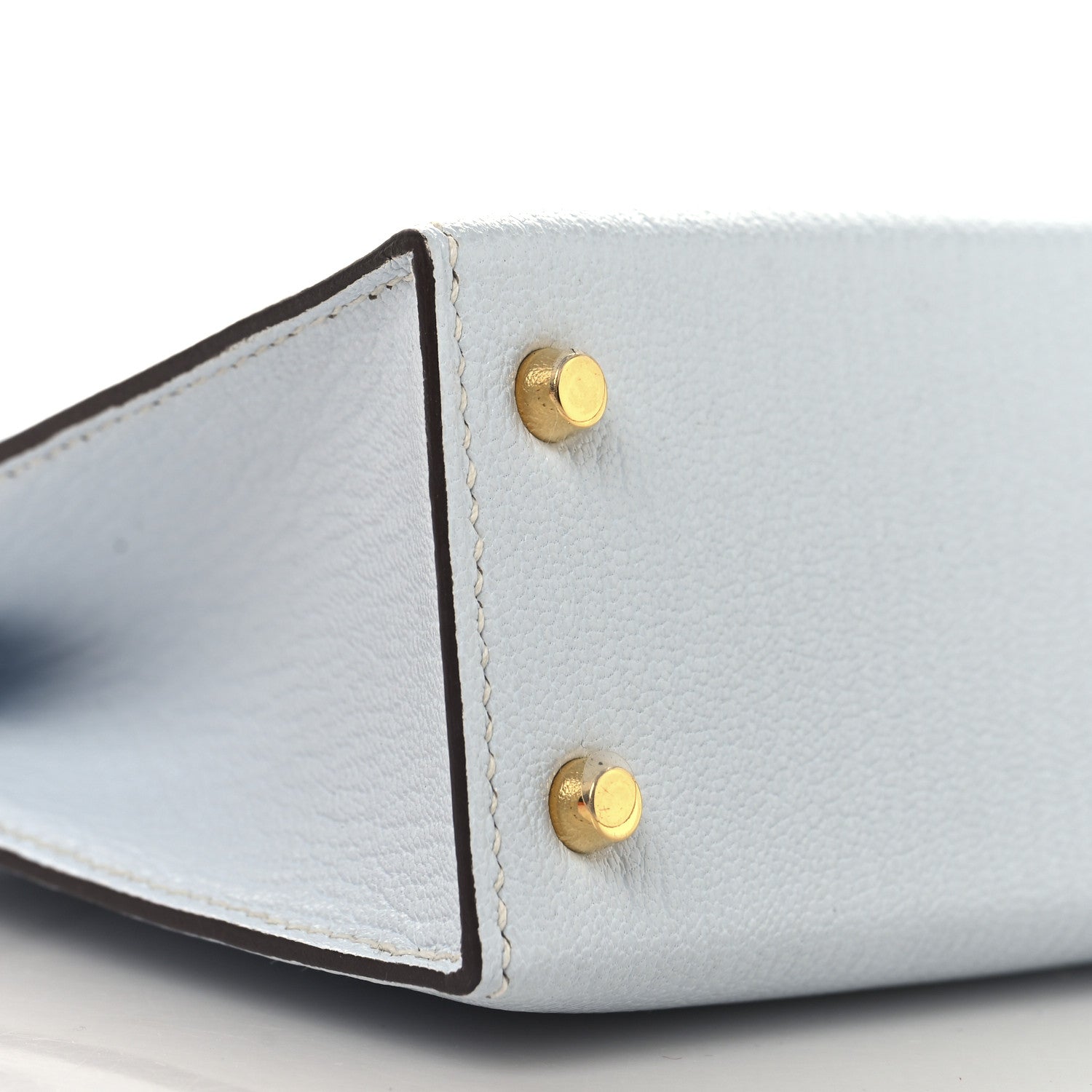 Chevre Mysore Mini Kelly Sellier 20 Bleu Brume Bleu Electrique