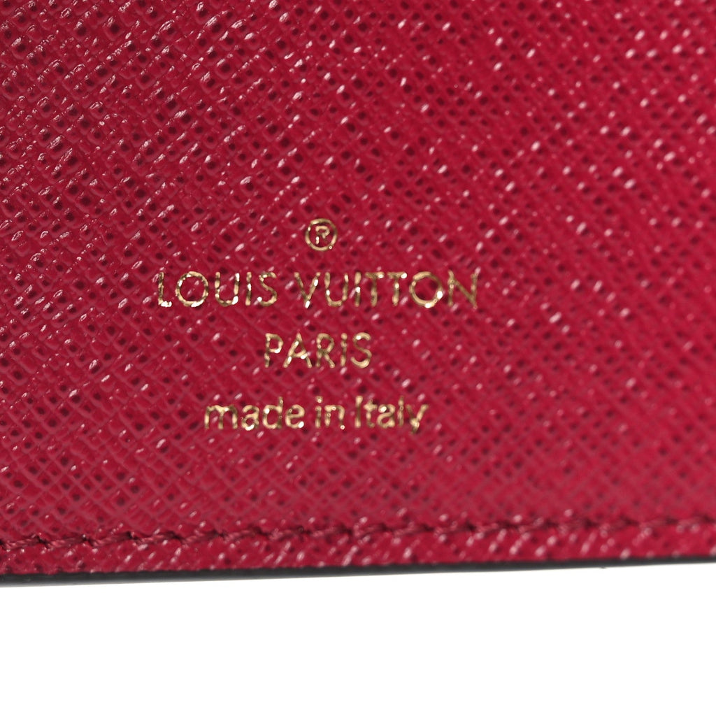 Monogram Lou Zippy Compact Wallet Red