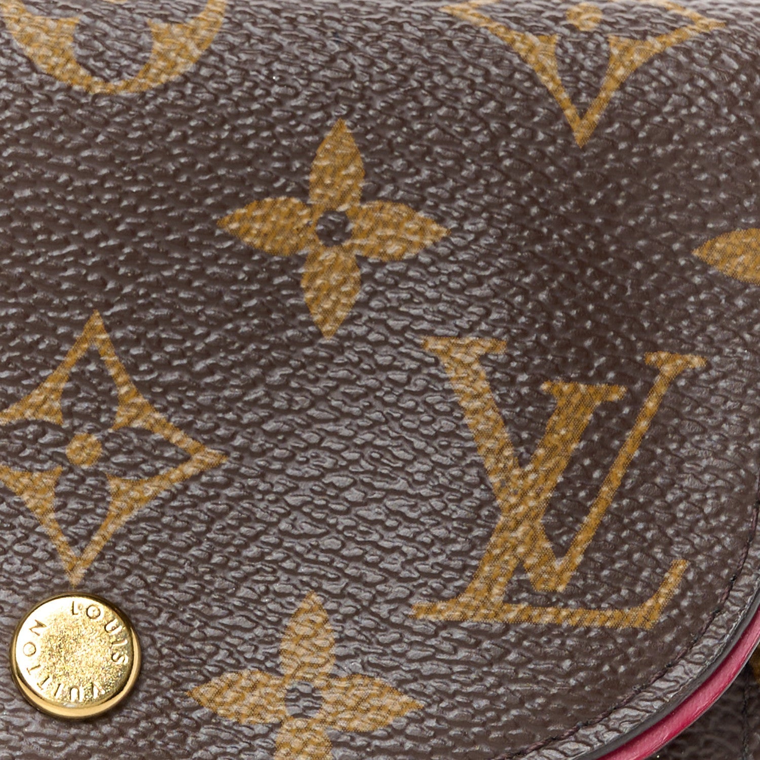 Monogram Ariane Compact Wallet Fuchsia