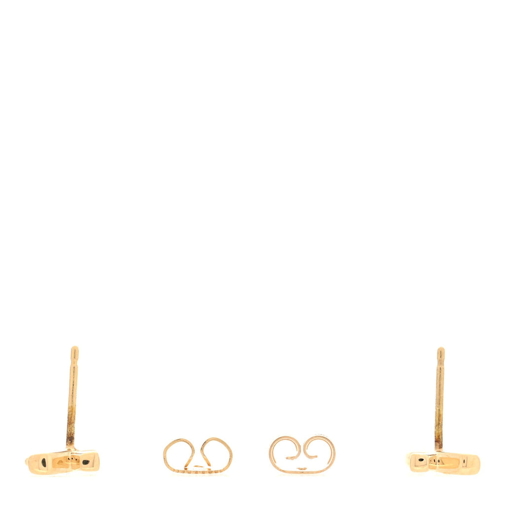 18K Yellow Gold Mini Paloma's Graffiti X Earrings