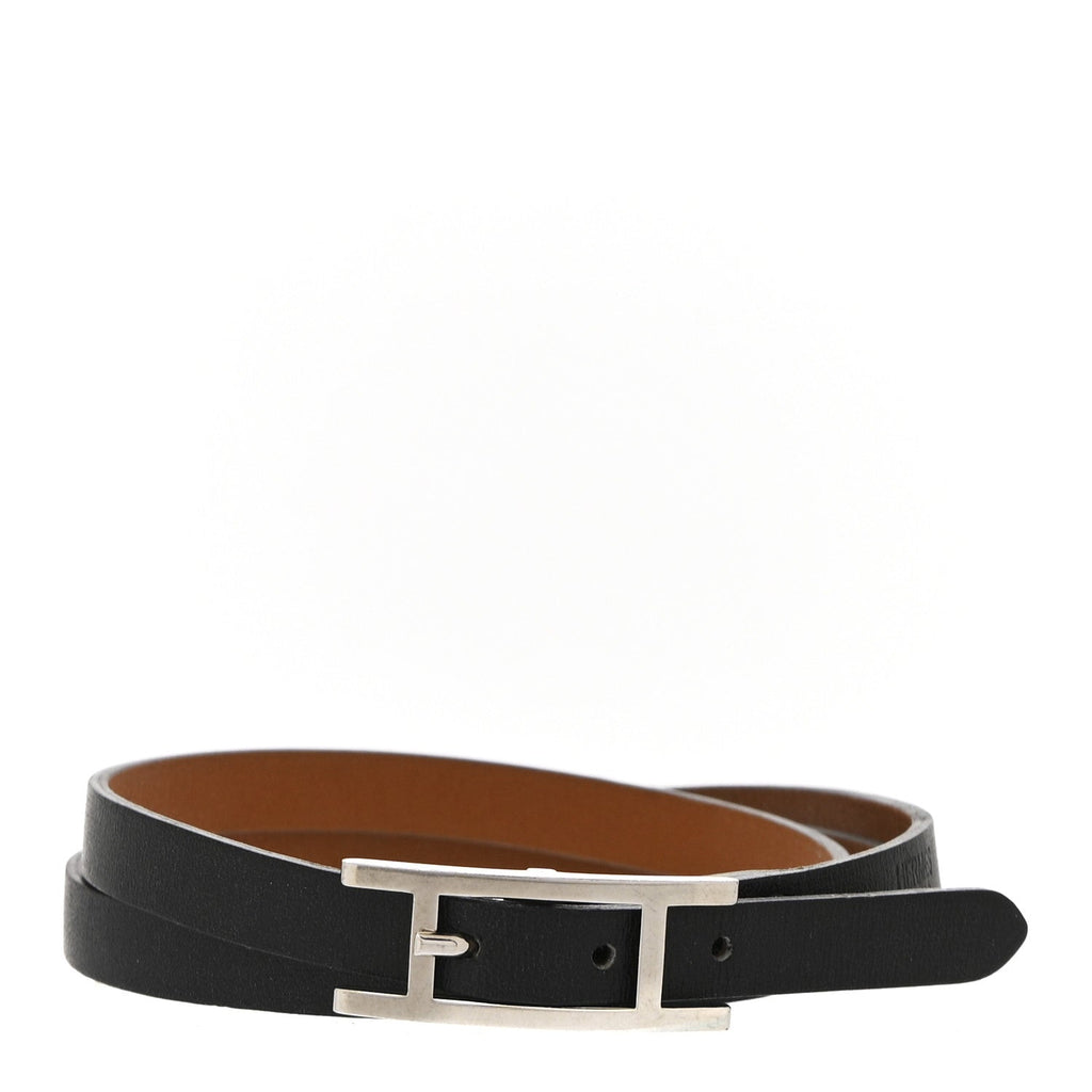 Chamonix Hapi 3MM Triple Tour Wrap Bracelet M Black Fauve