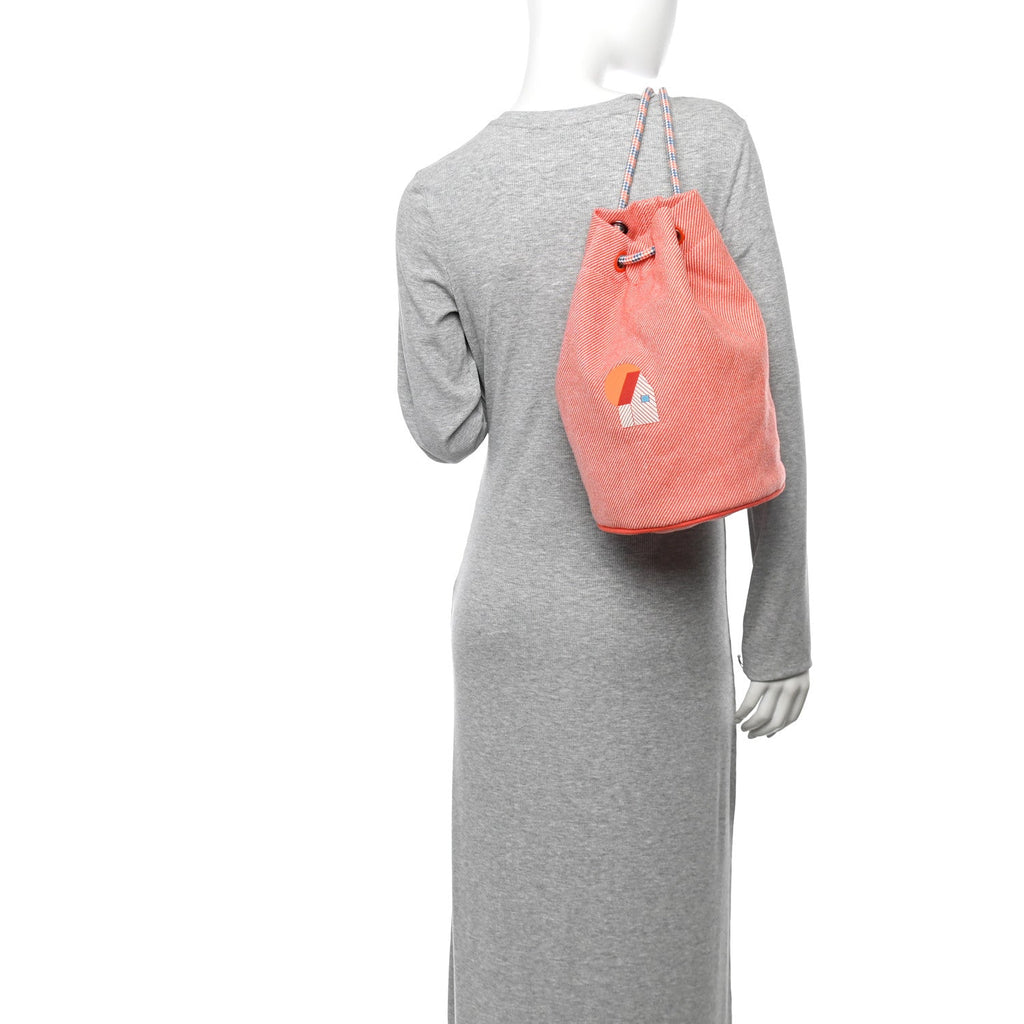 Les Cabanes Duffle Bag Orange Feu