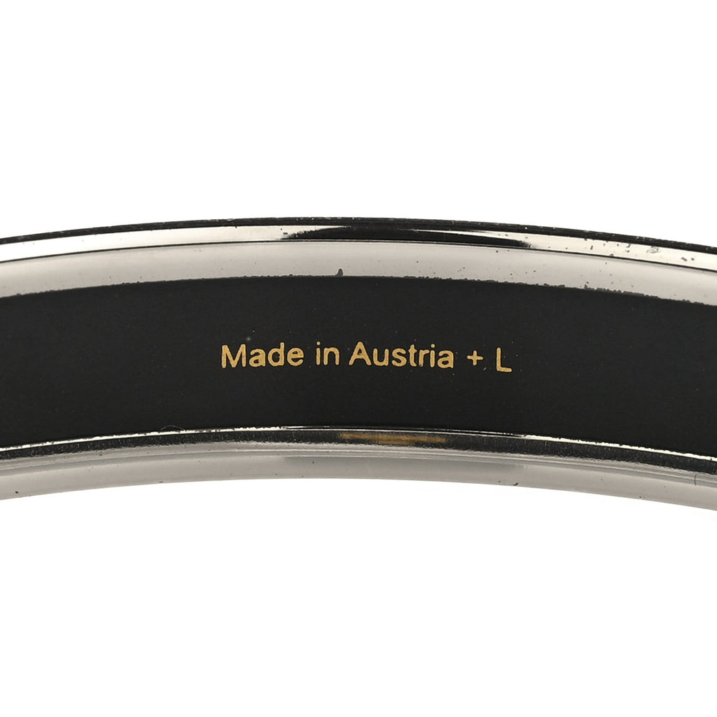 Enamel Printed Narrow Dreamcatchers Bracelet 70 Black