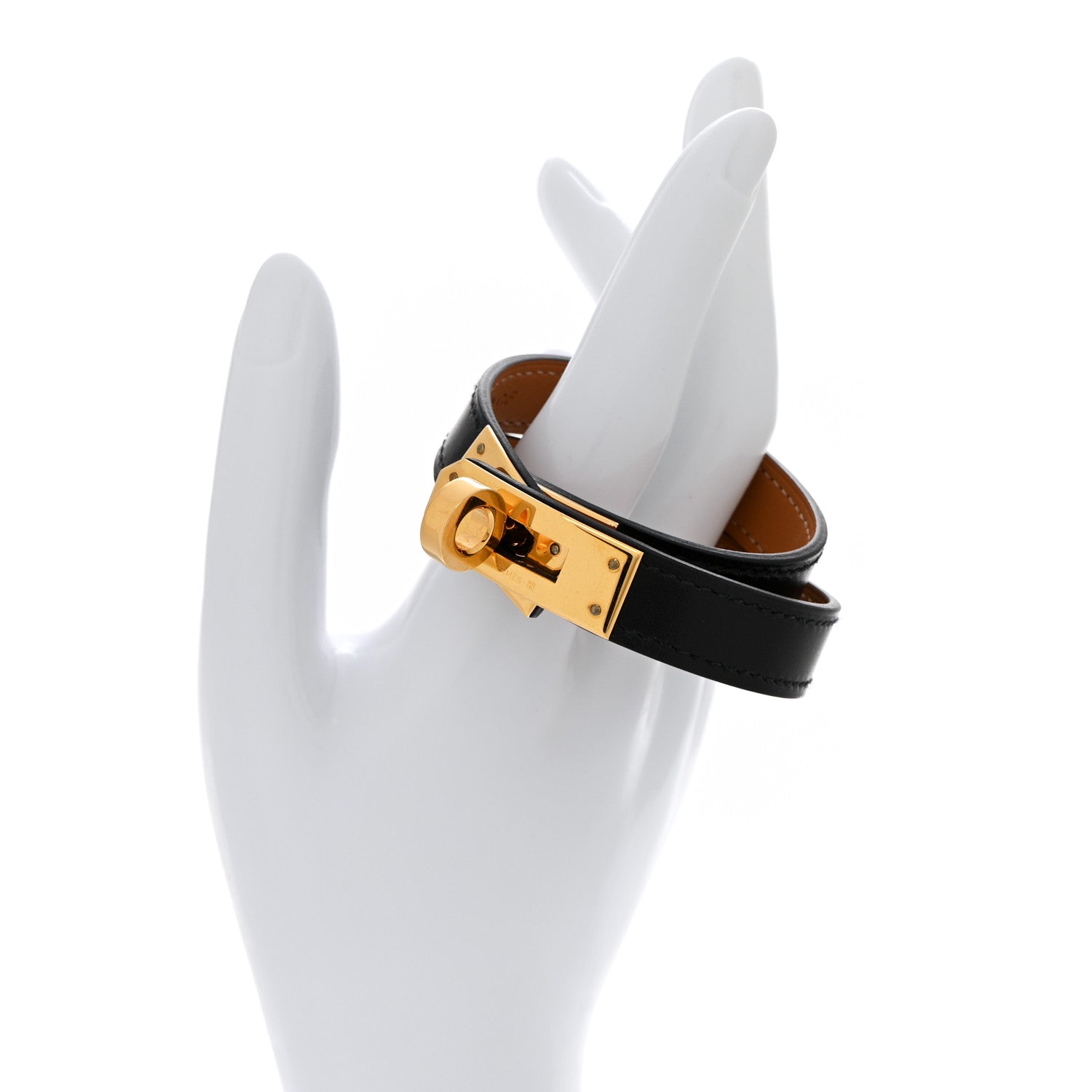 Box Kelly Double Tour Bracelet T2 Black