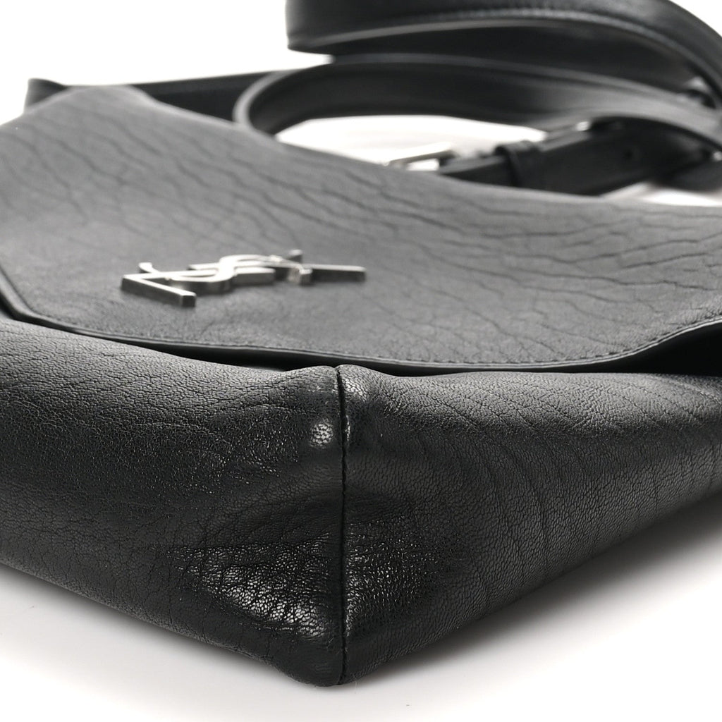 Lambskin Cassandre Envelope Messenger Black