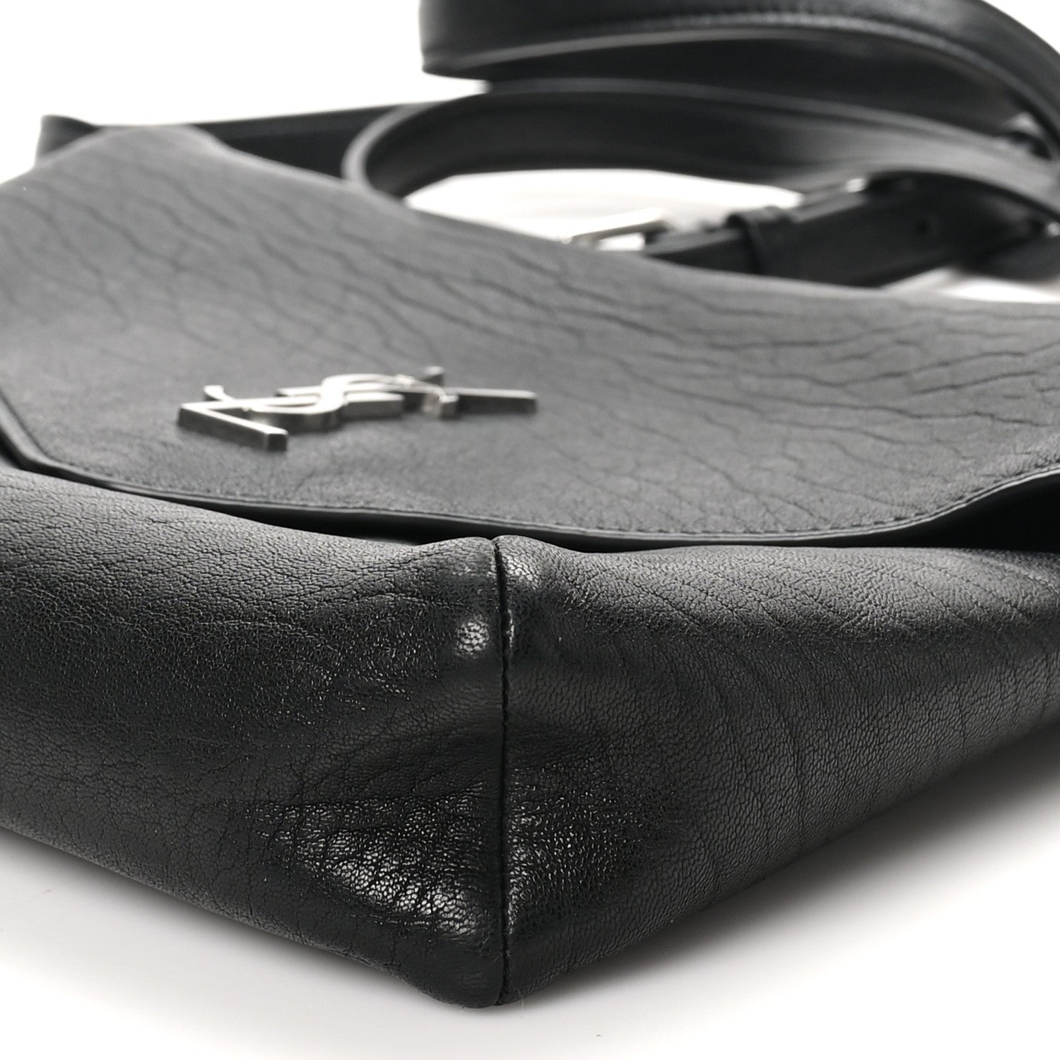 Lambskin Cassandre Envelope Messenger Black