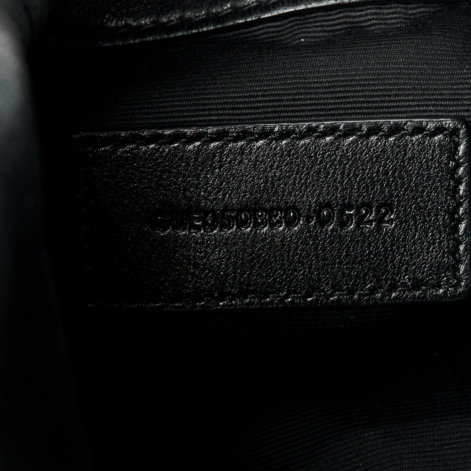 Lambskin Monogram Loulou Puffer Pouch Clutch Black