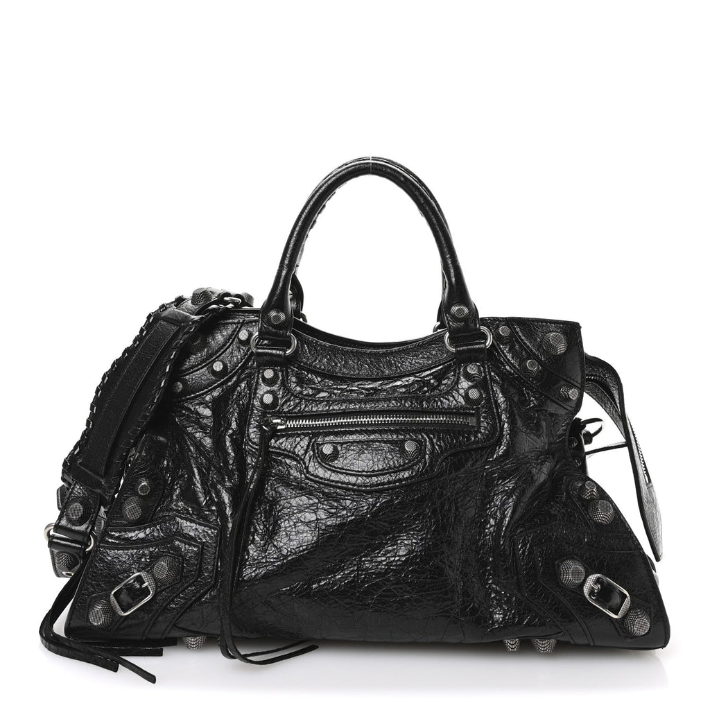 Agneau Arena Neo Cagole City Handbag Black