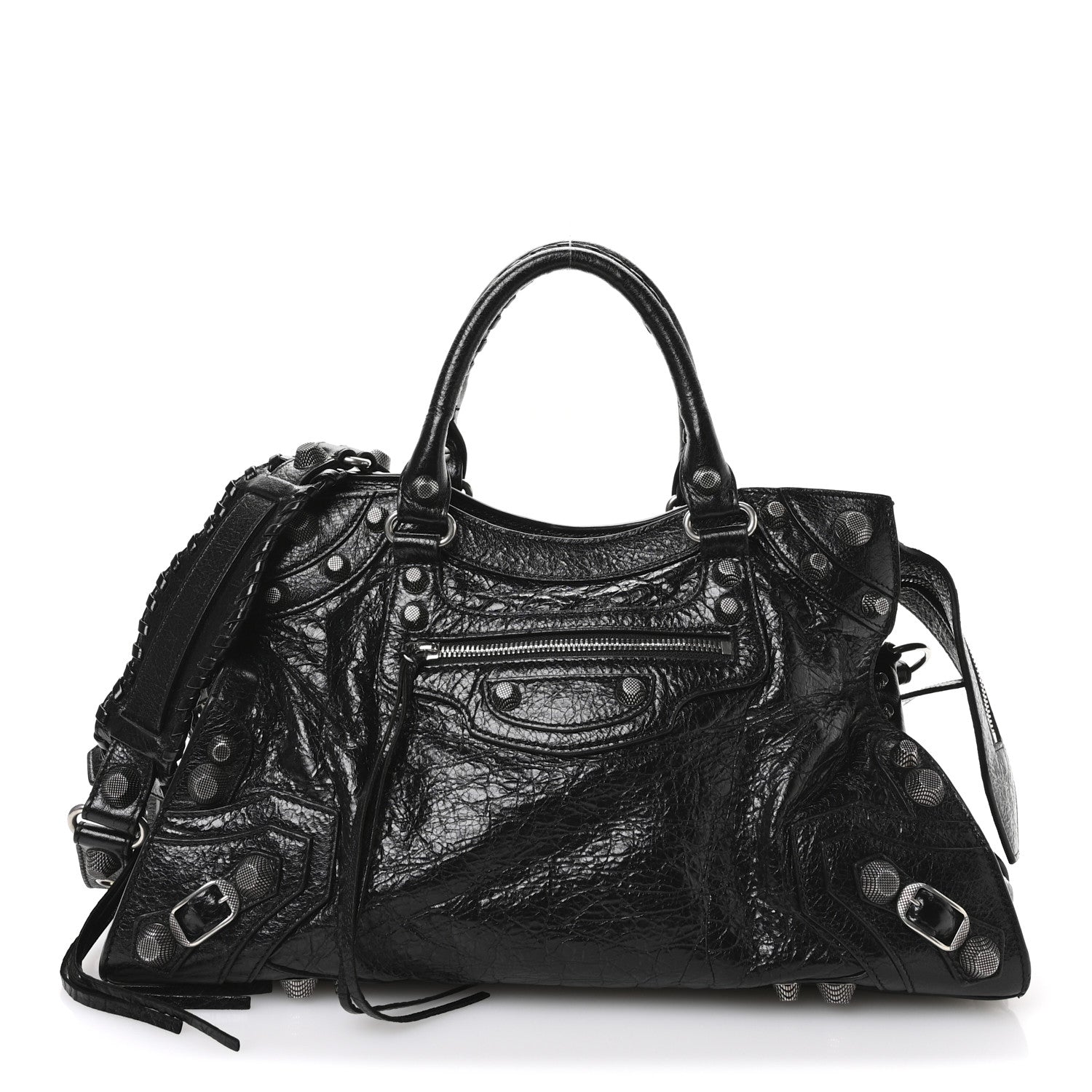 Agneau Arena Neo Cagole City Handbag Black