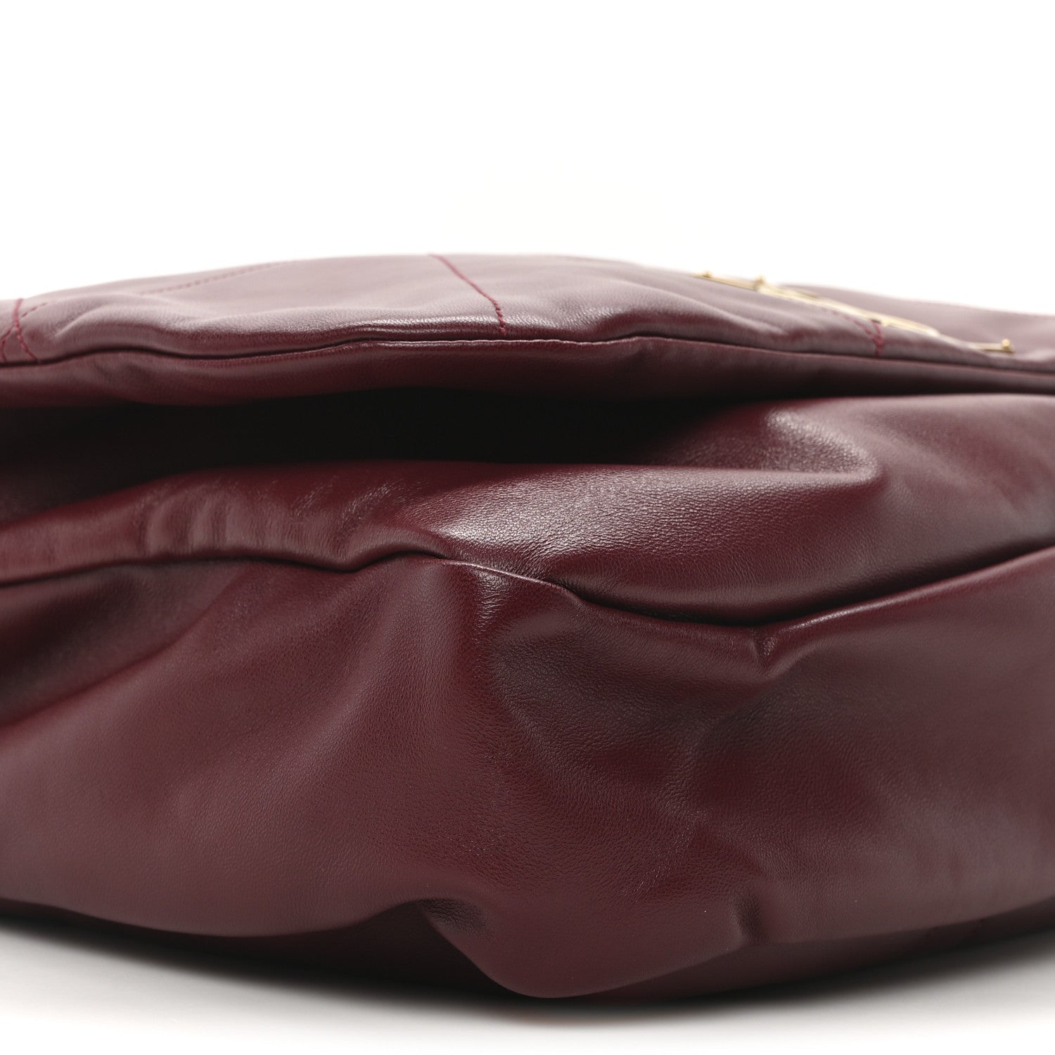 Lambskin Matelasse Monogram Maxi Jamie 4.3 New Dark Bordeaux