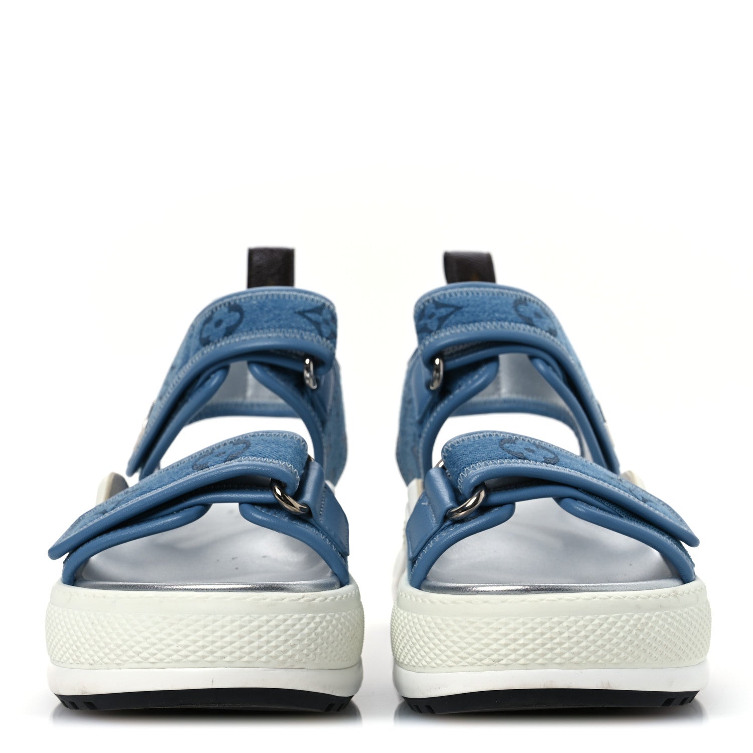 Monogram Denim LV Archlight Sandal 35.5 Denim Blue