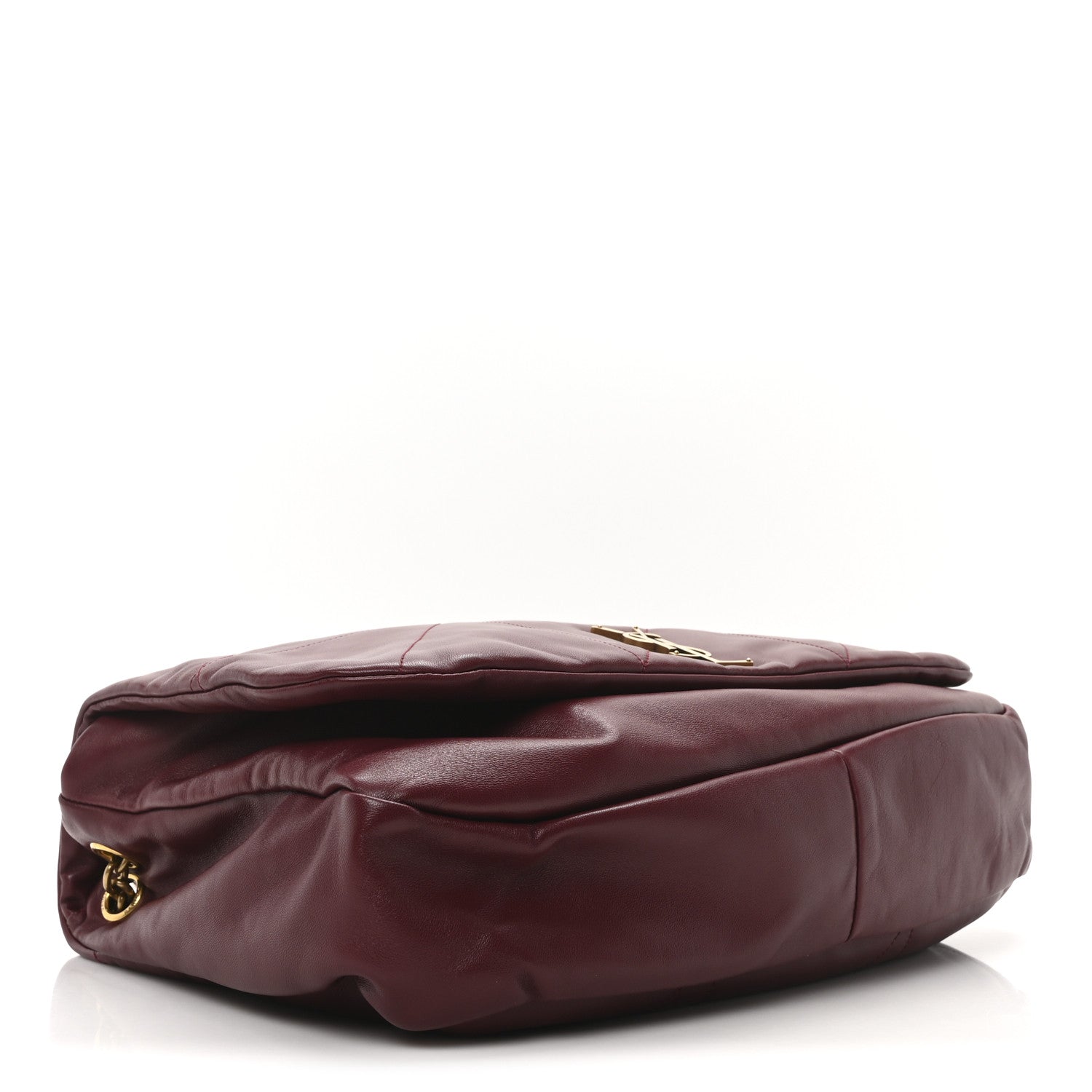 Lambskin Matelasse Monogram Maxi Jamie 4.3 New Dark Bordeaux