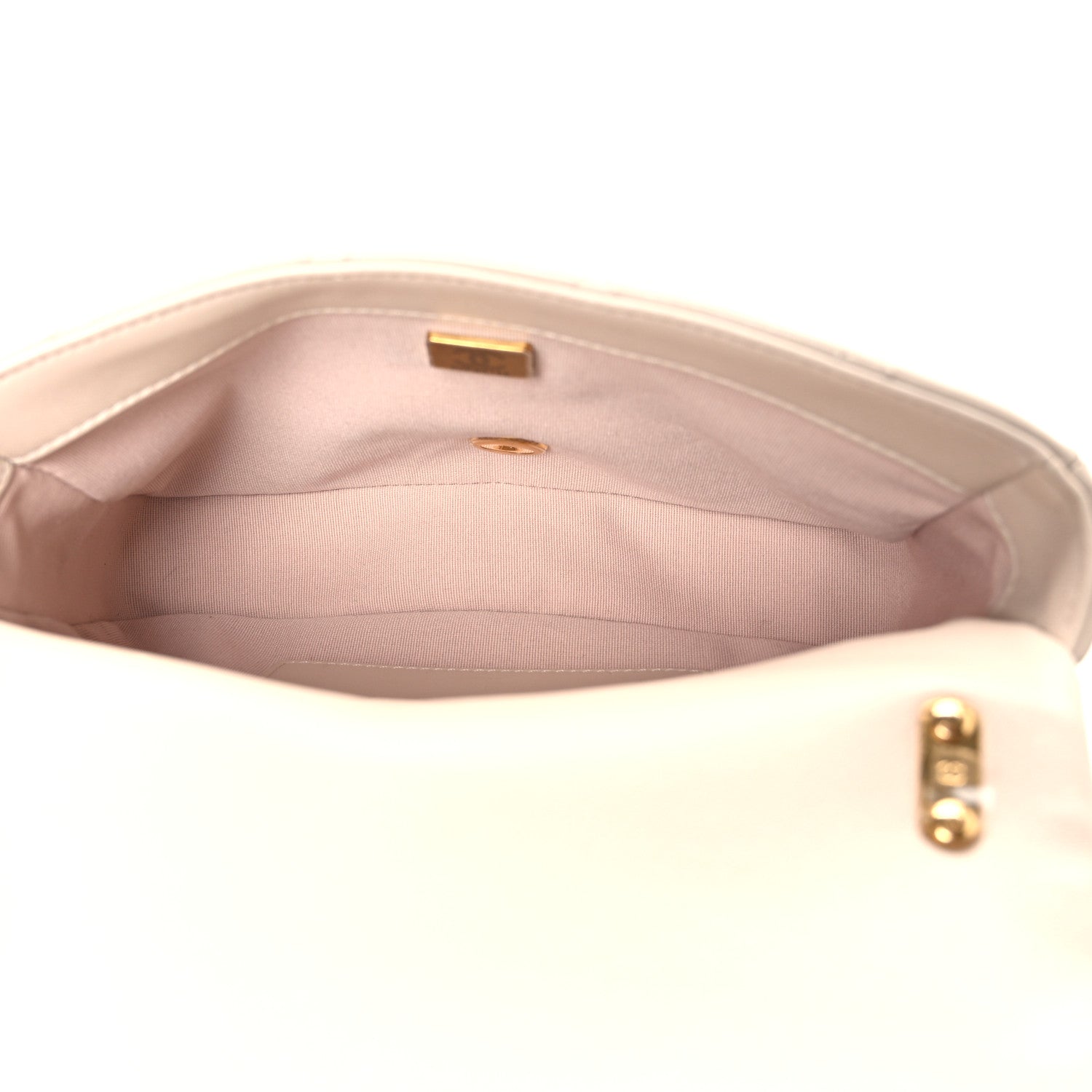 Lambskin Quilted Small CC Funky Town Flap Beige