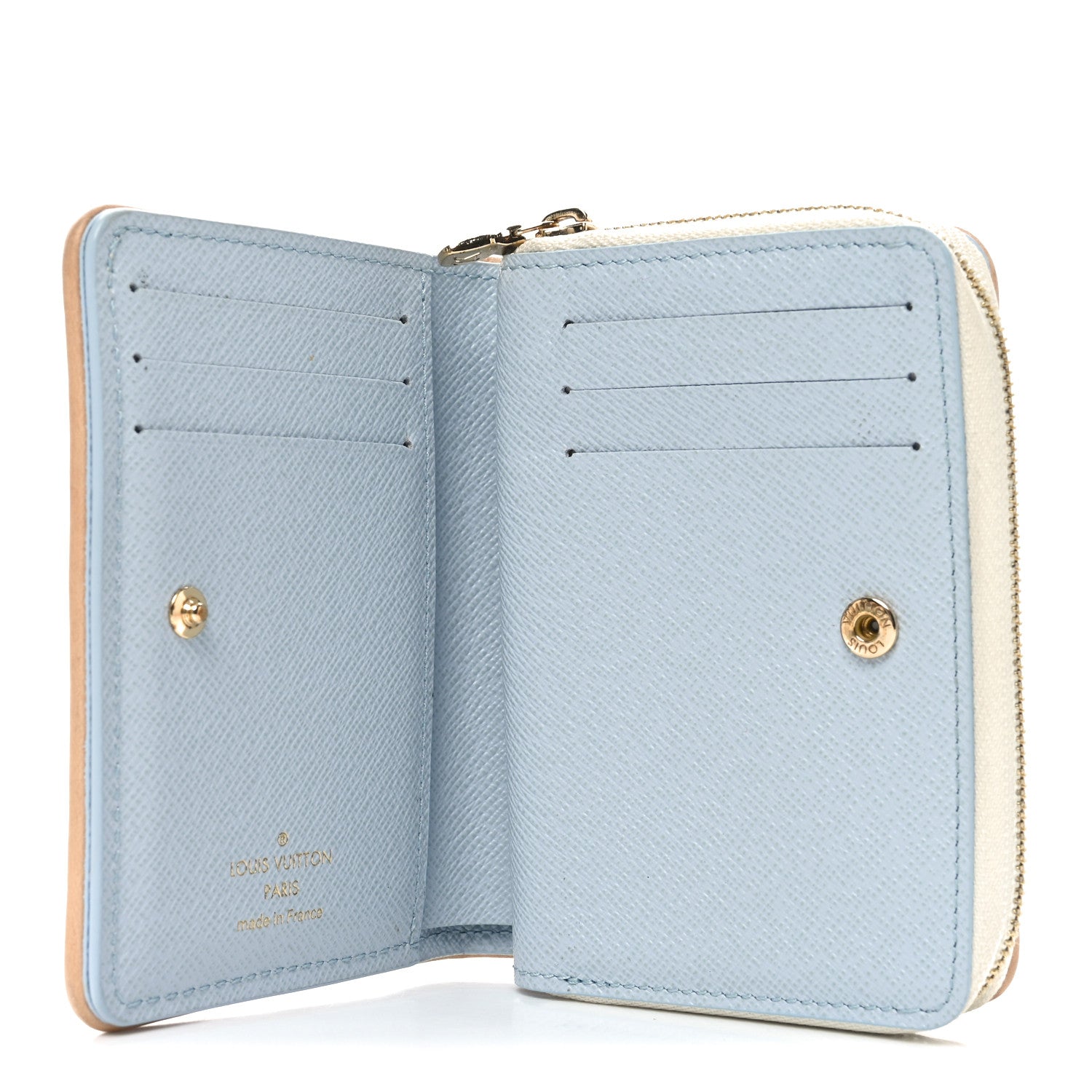 Monogram Jacquard Lou Wallet White