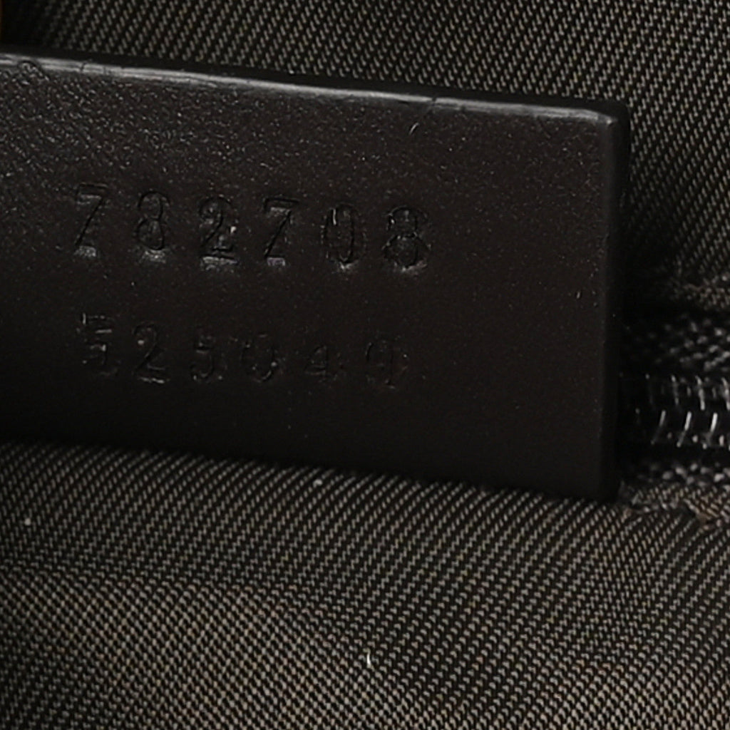 GG Supreme Monogram Margaux Calfskin Childrens Day Backpack Beige Ebony Cocoa Dark Chocolate