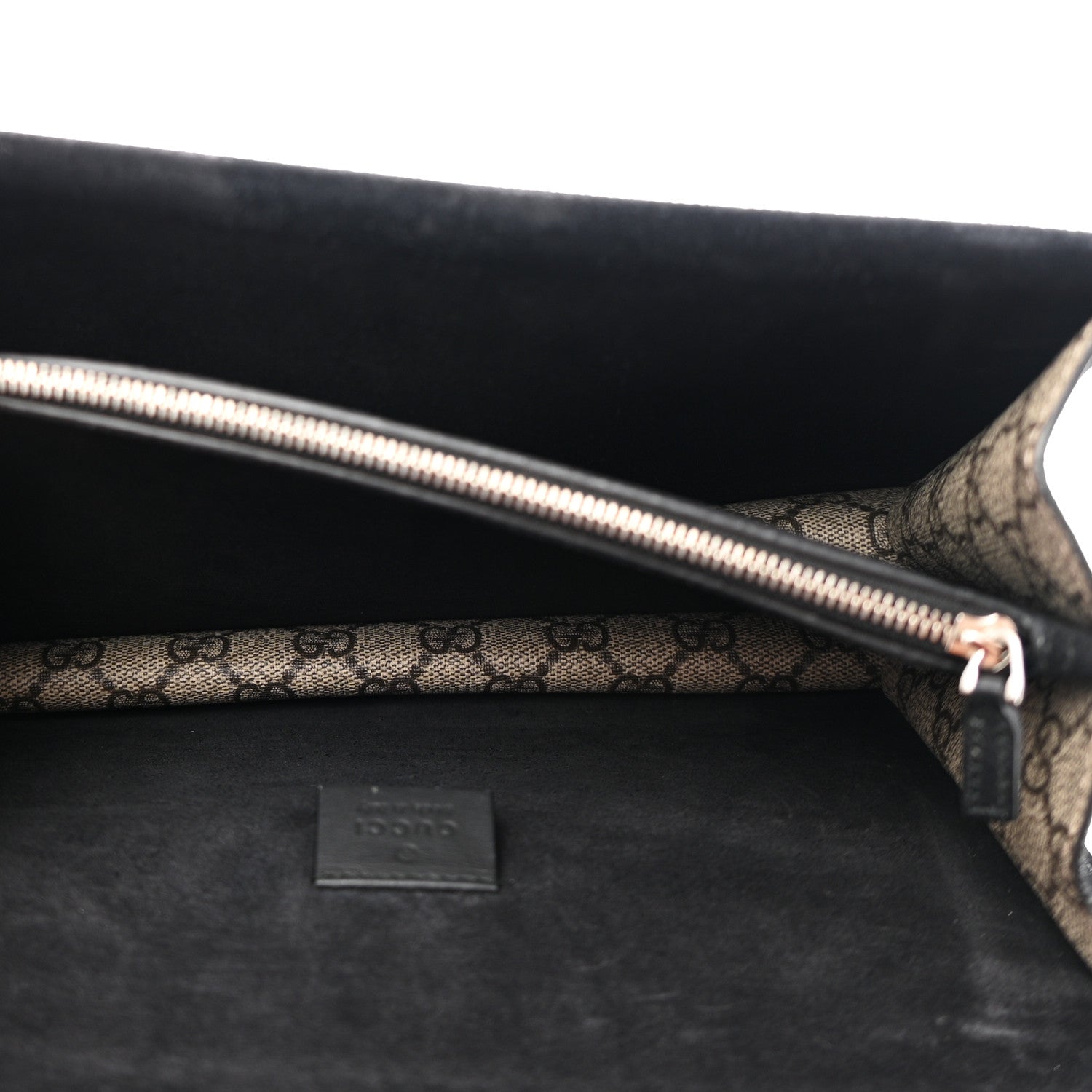 GG Supreme Monogram Small Dionysus Shoulder Bag Black