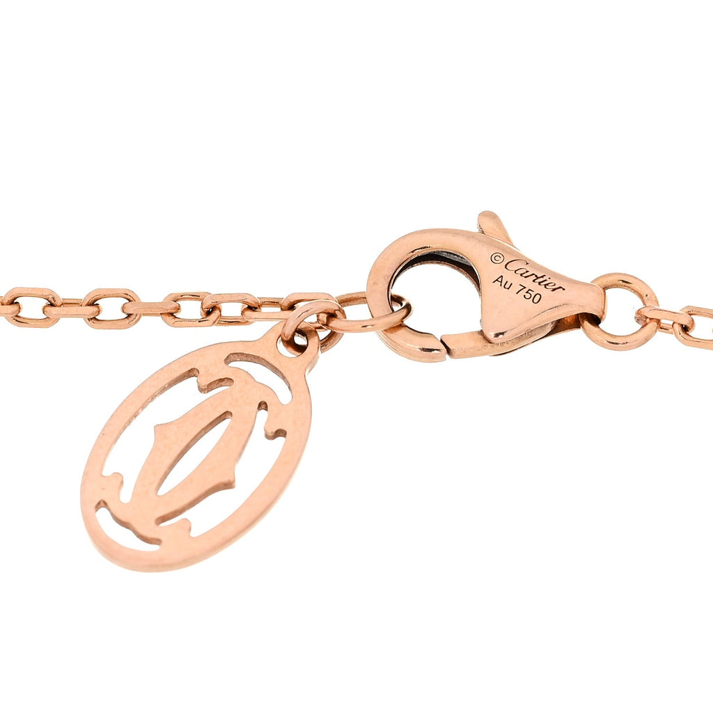 18K Pink Gold Diamond SM D'Amour Bracelet