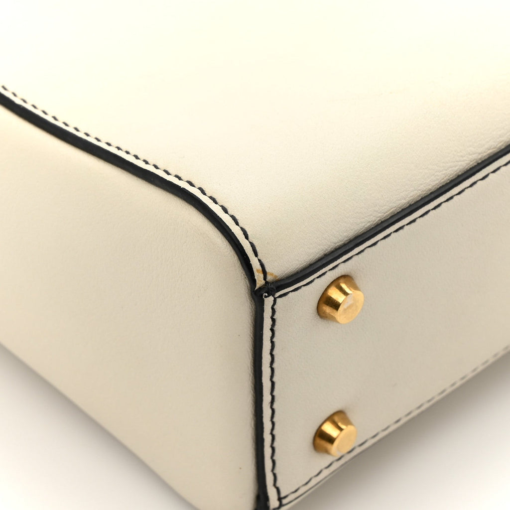 Calfskin Niki De Saint Phalle Heart Mini Supple Lady Dior Off White