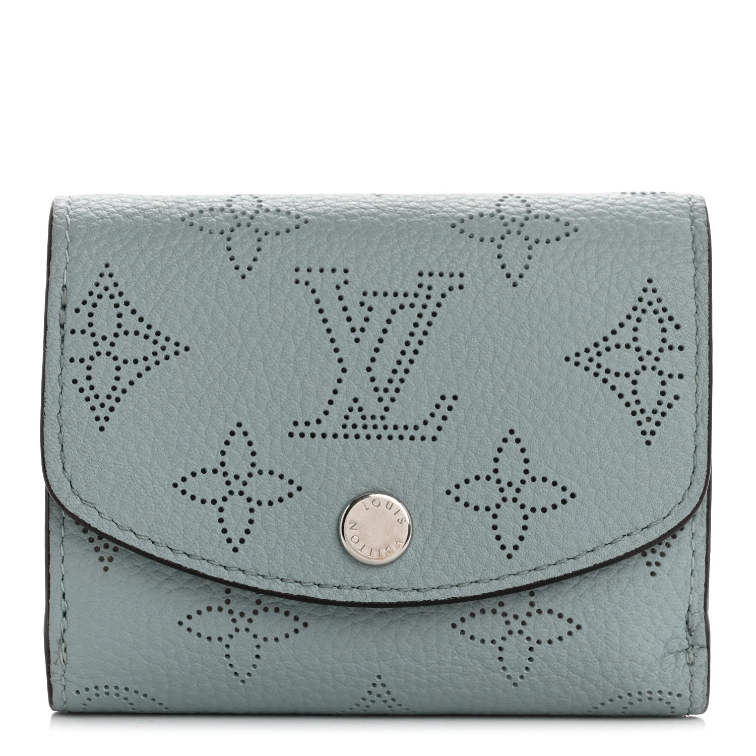 Mahina Iris Compact Wallet NM Vert Lagon