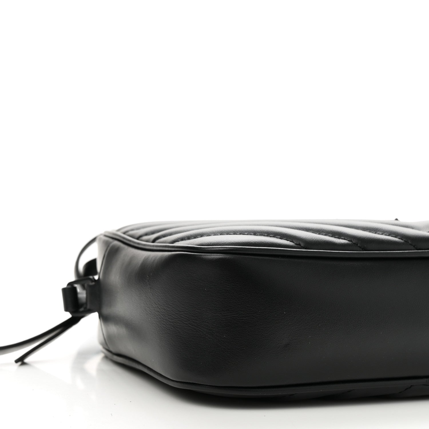 Calfskin Matelasse Monogram Monochrome Lou Camera Bag Black