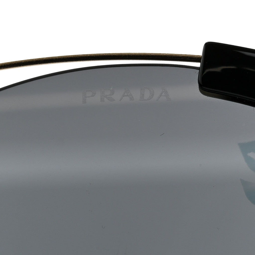 Cat Eye Floral Sunglasses SPR 21U Black