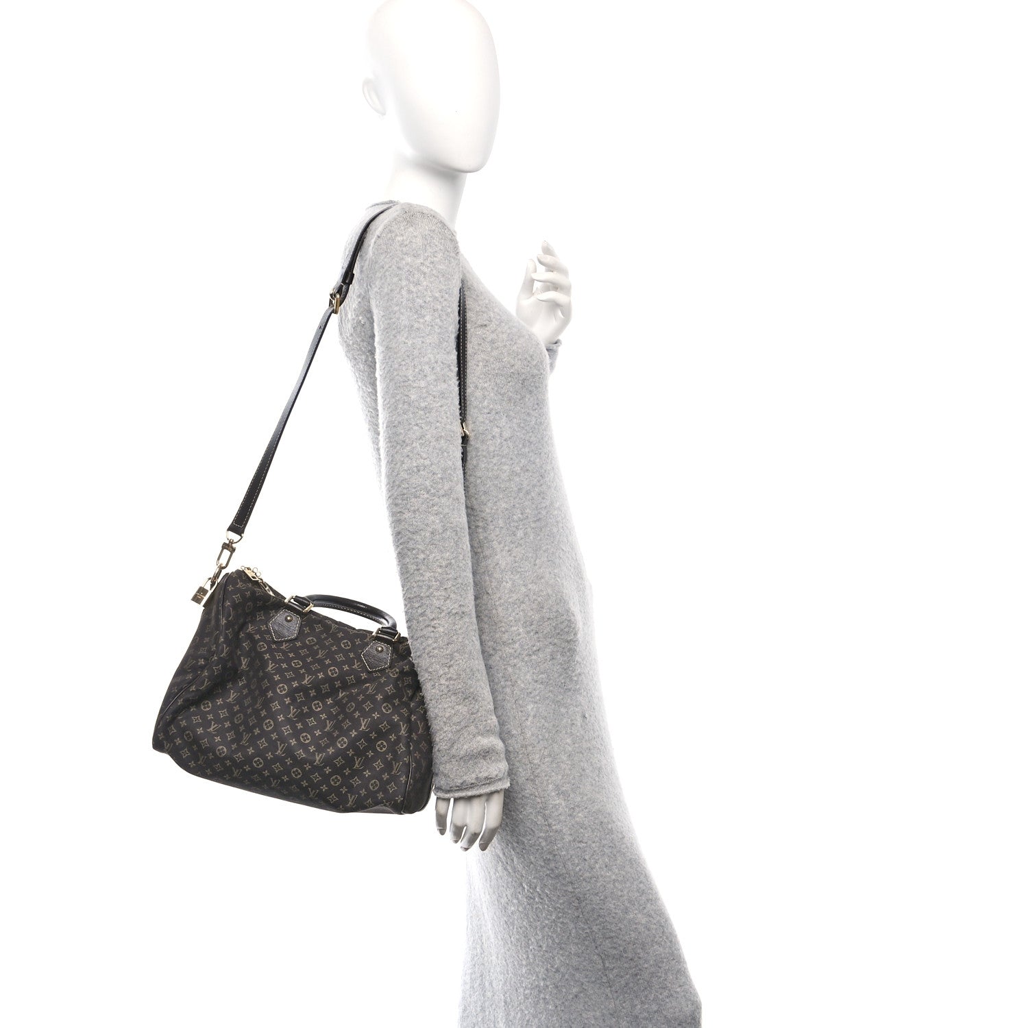 Monogram Idylle Speedy Bandouliere 30 Fusain