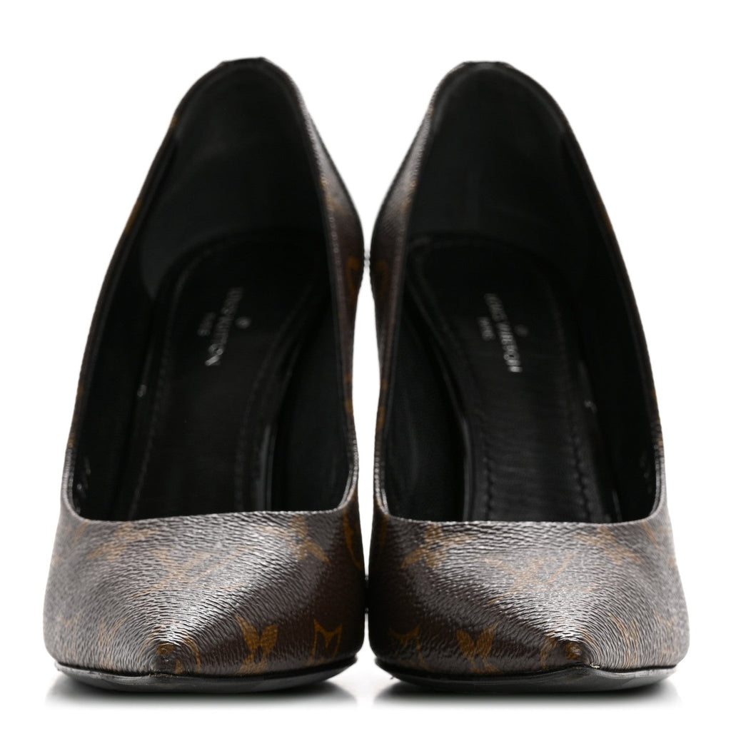 Monogram Cherie Pumps 36 Black