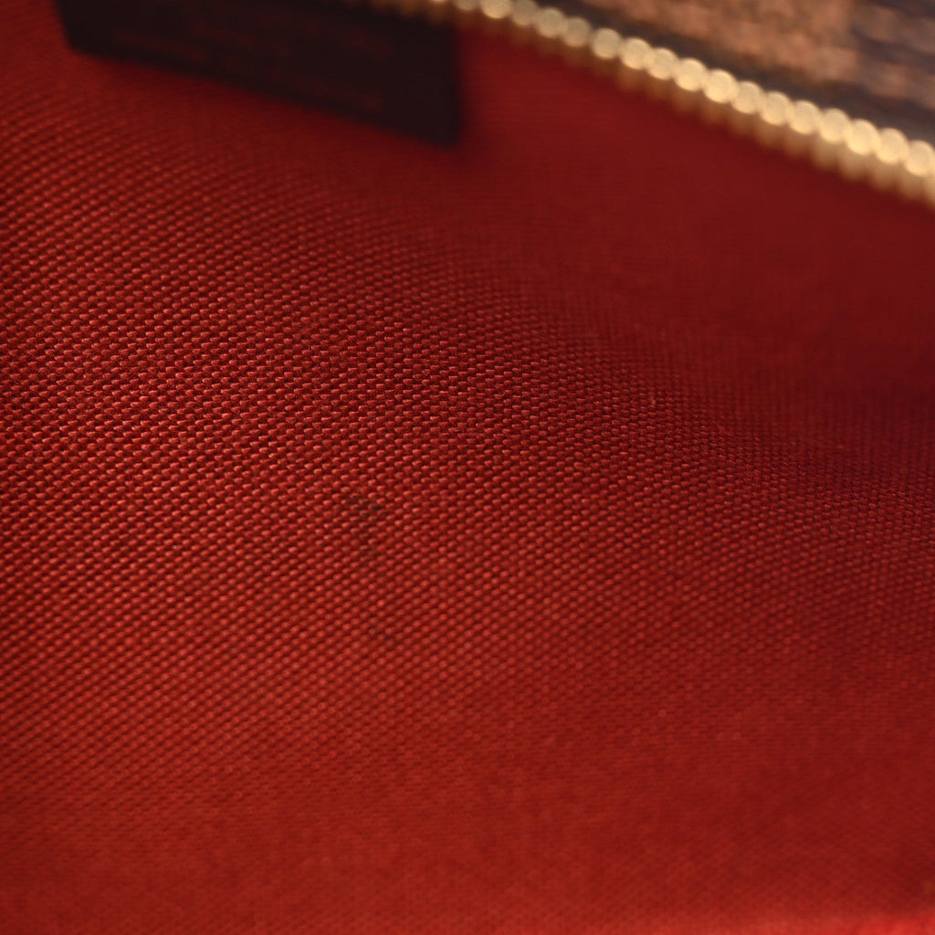 Damier Ebene Trousse Make Up Bag Pochette