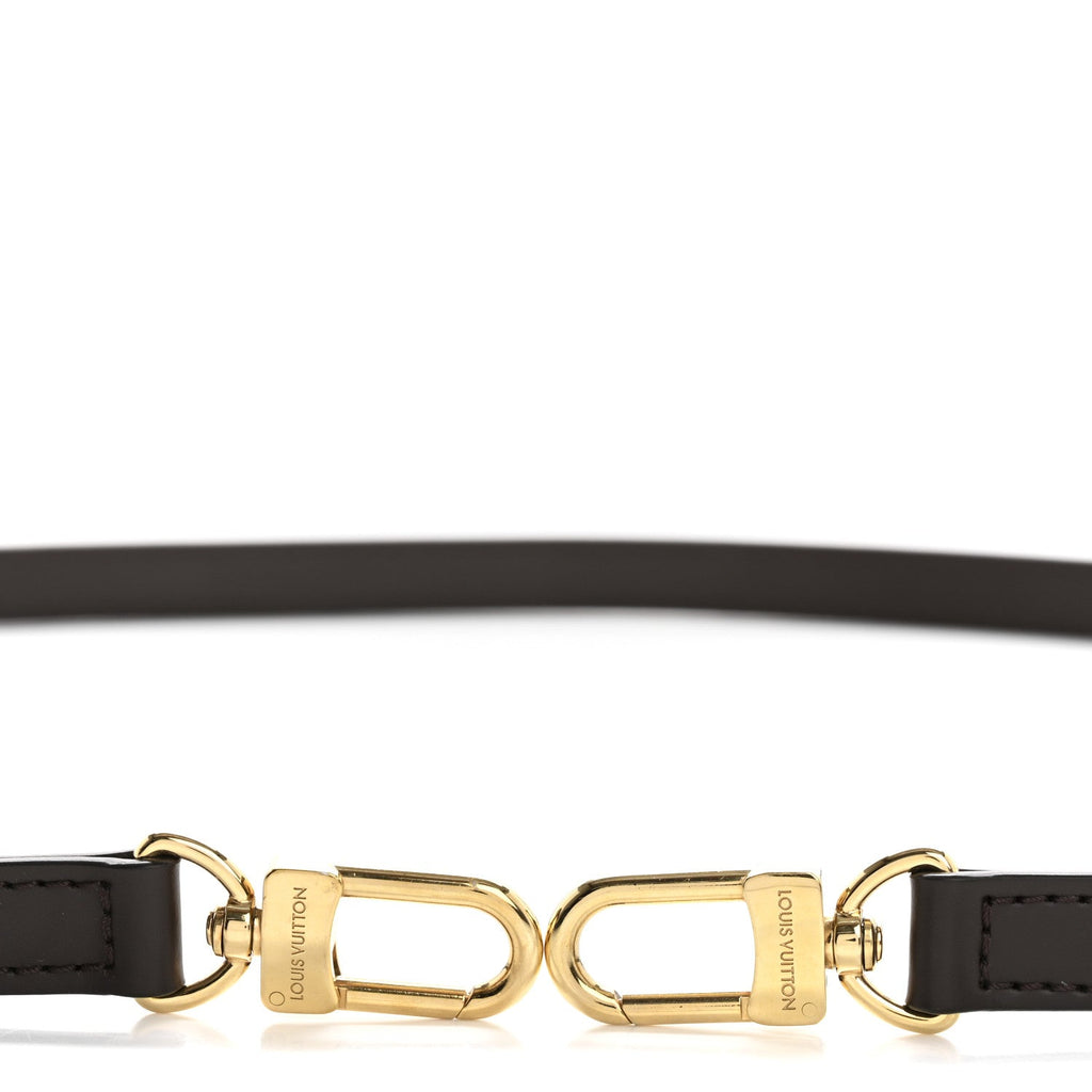 Calfskin 16mm Adjustable Shoulder Strap Ebene