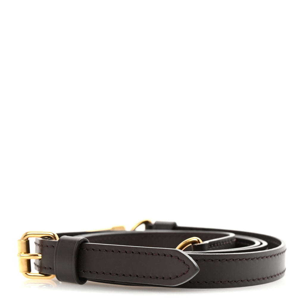 Calfskin 16mm Adjustable Shoulder Strap Ebene
