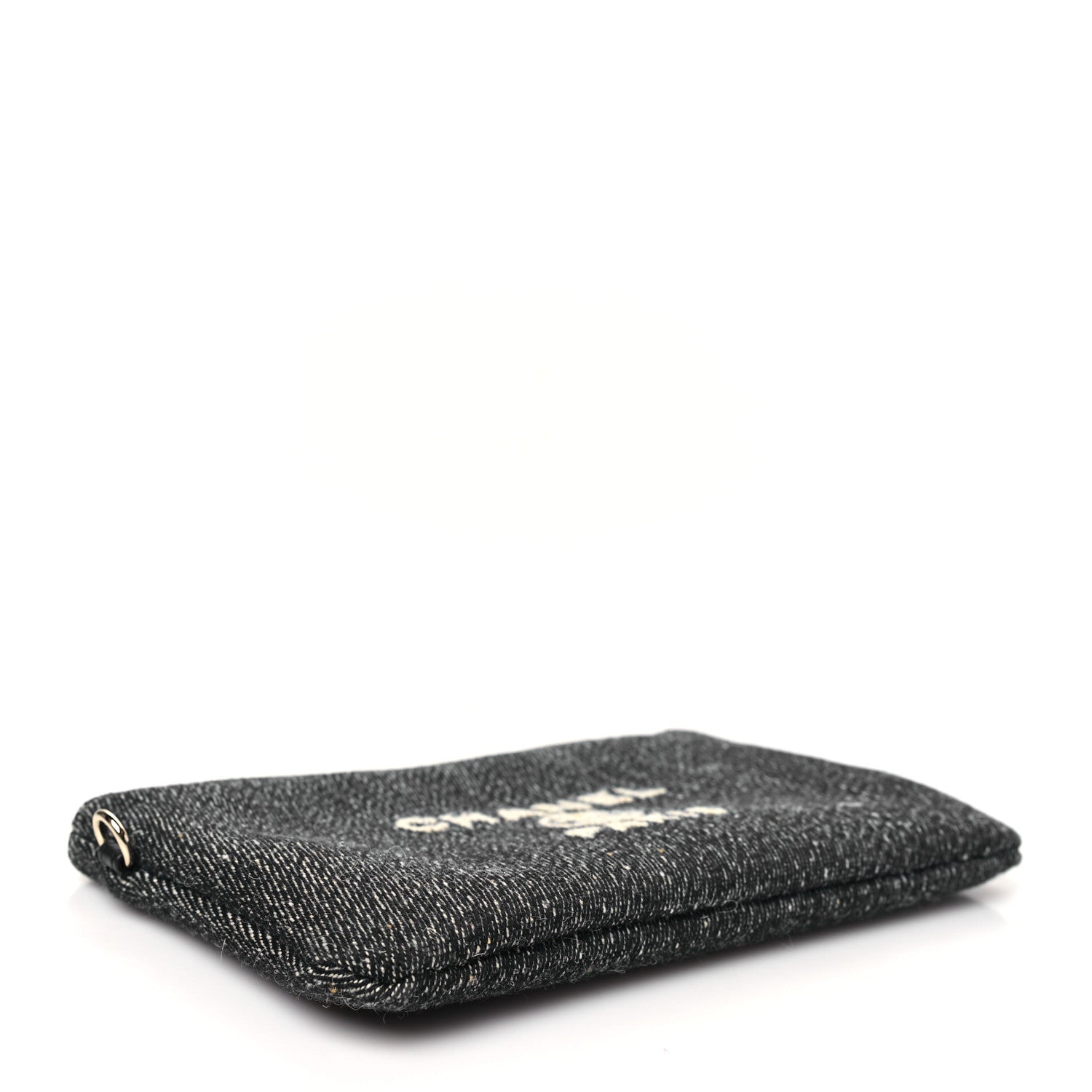 Denim Small Deauville Zipped Pouch Dark Blue