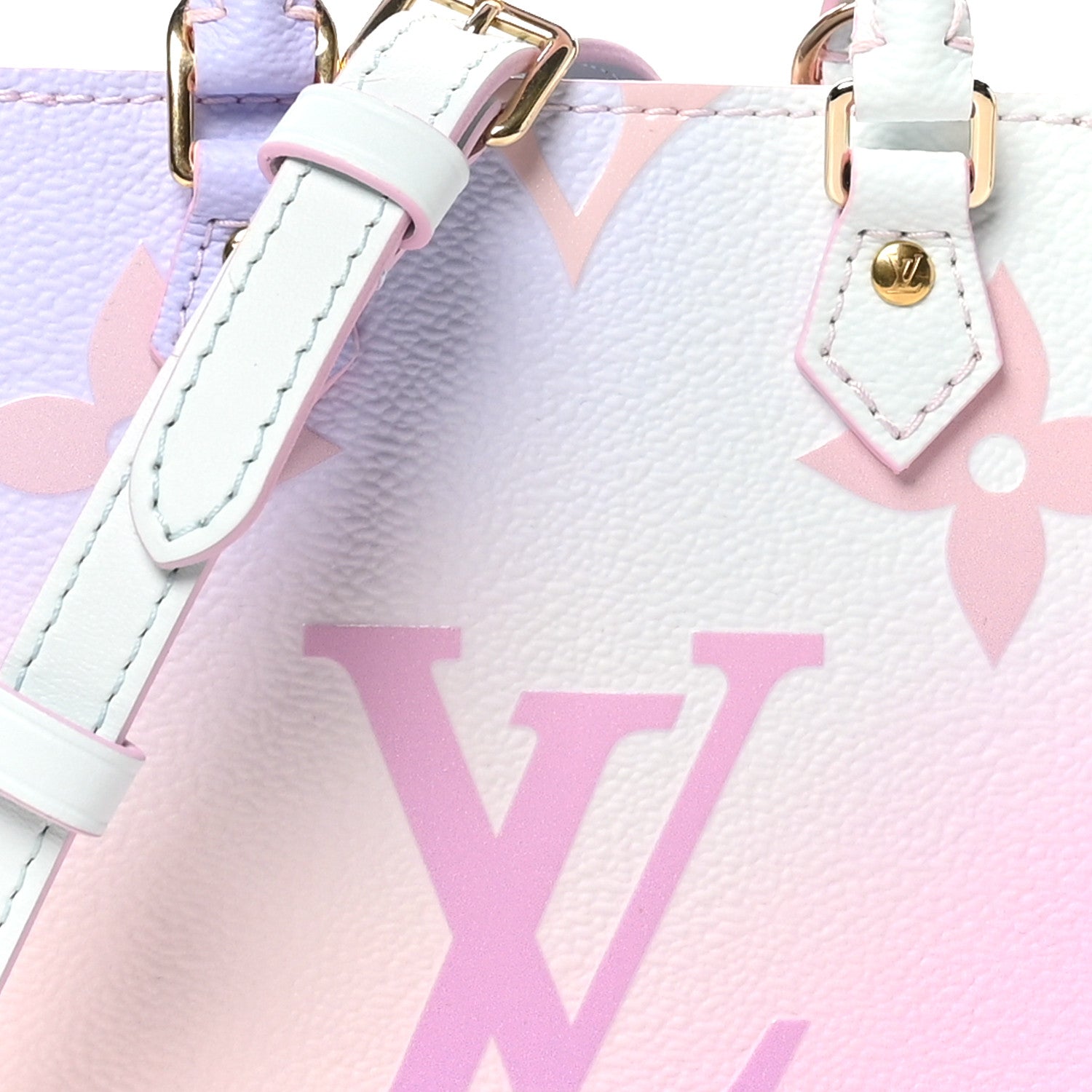 Monogram Giant Spring In The City Petit Sac Plat Sunrise Pastel