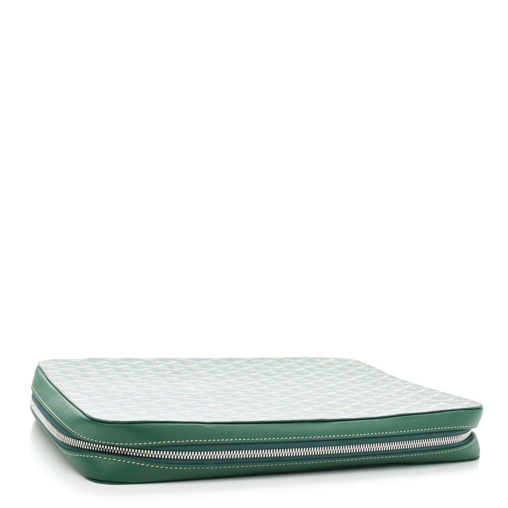 Goyardine Universal Companion Portfolio Green
