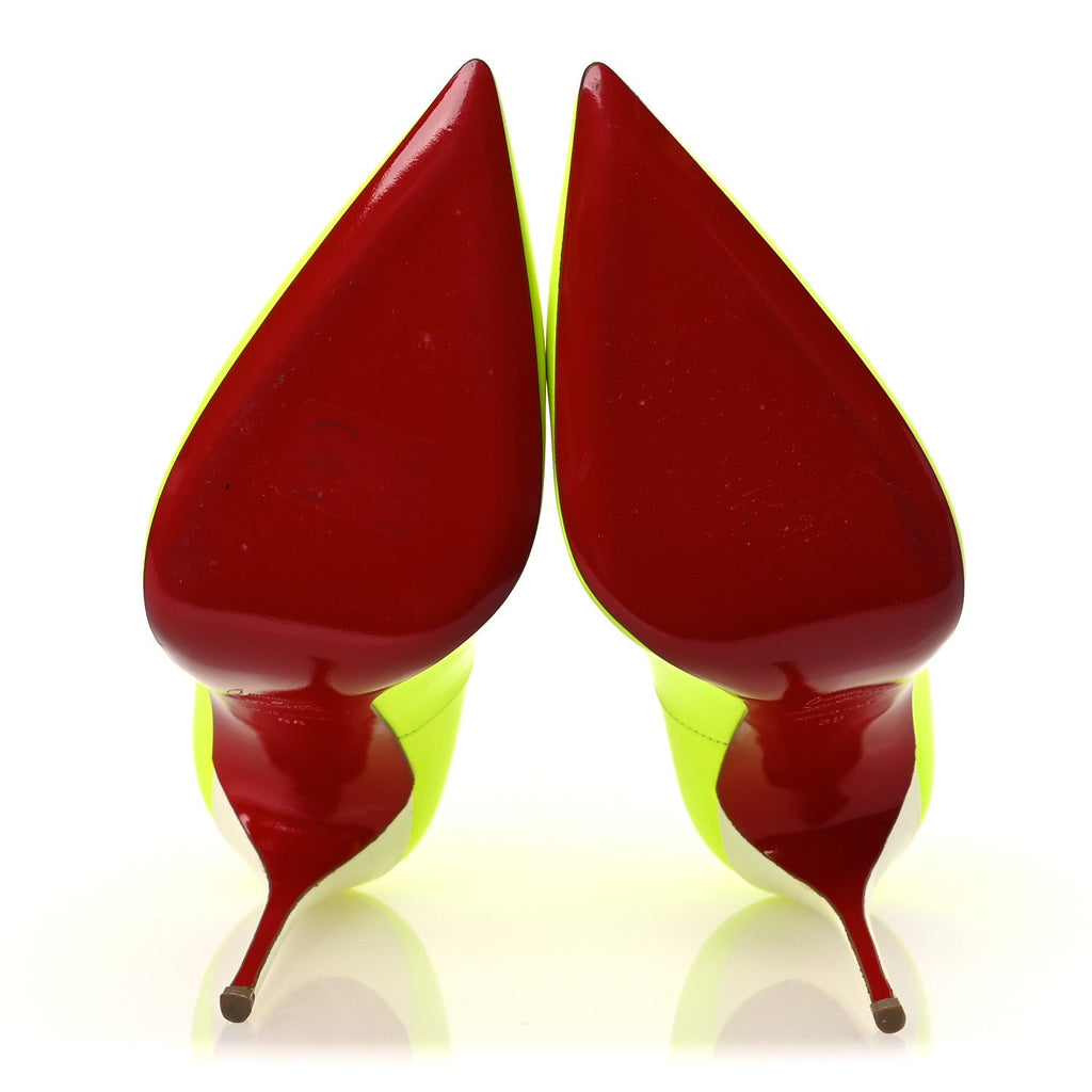 Matte Calfskin Jazz Calf Fluo So Kate 120 Pumps 38 Jaune White