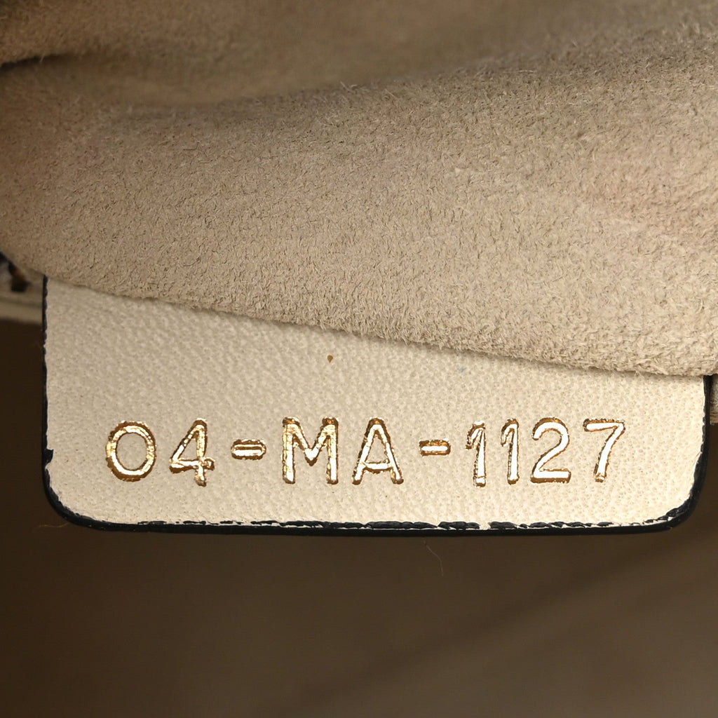 Calfskin Niki De Saint Phalle Heart Mini Supple Lady Dior Off White