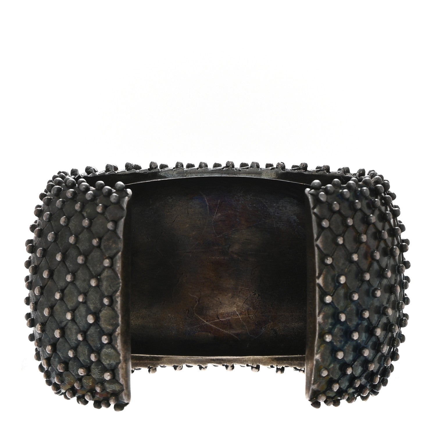 Brass Studded Cuff Bracelet