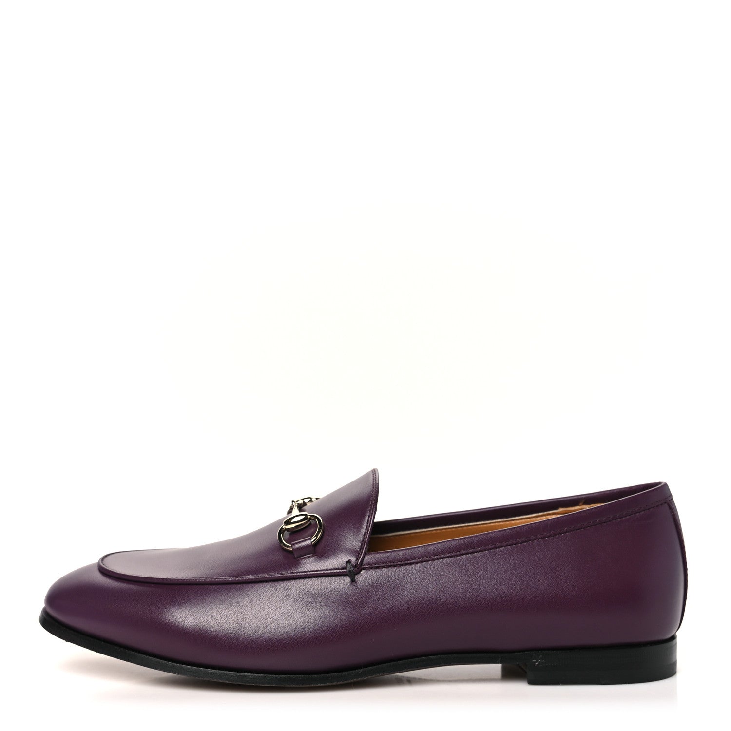 Calfskin Womens Jordaan Horsebit Loafers 38.5 Rosso Ancora