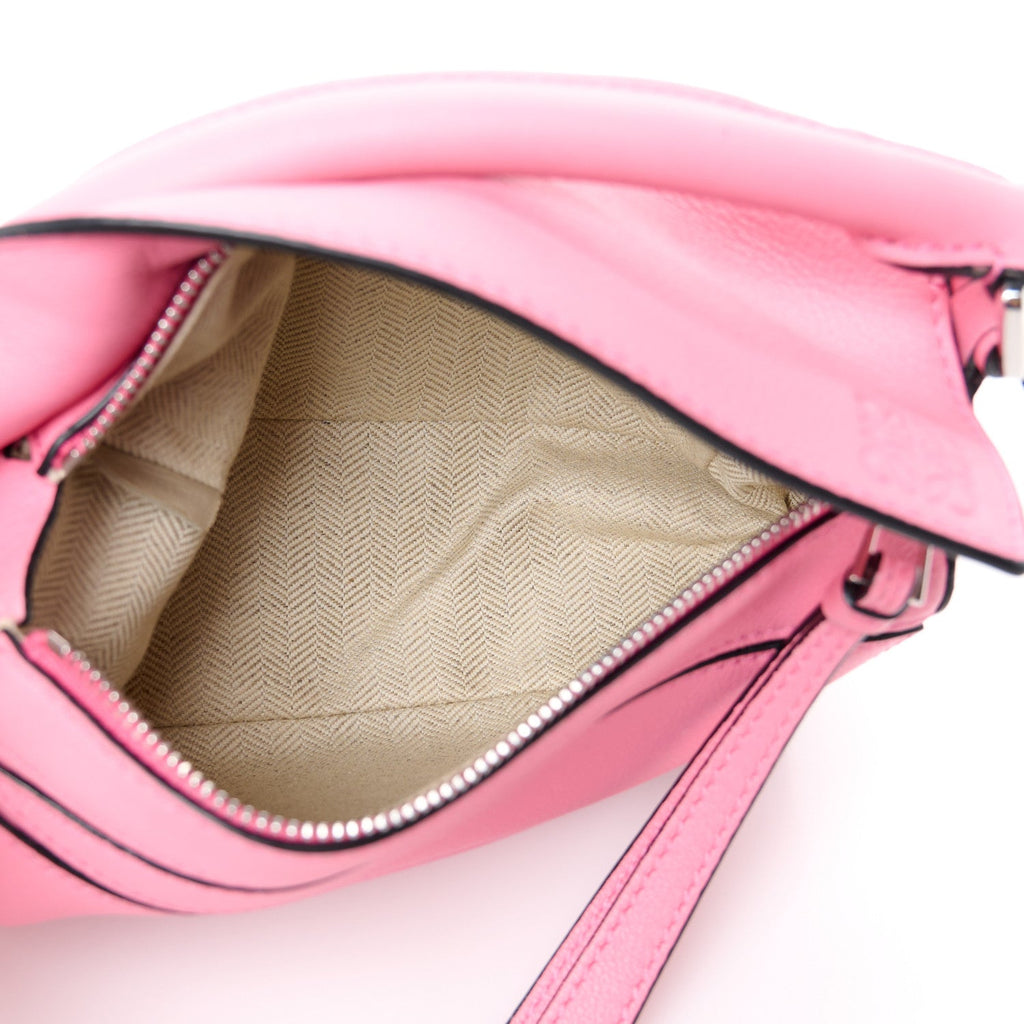 Calfskin Mini Puzzle Bag Wild Rose