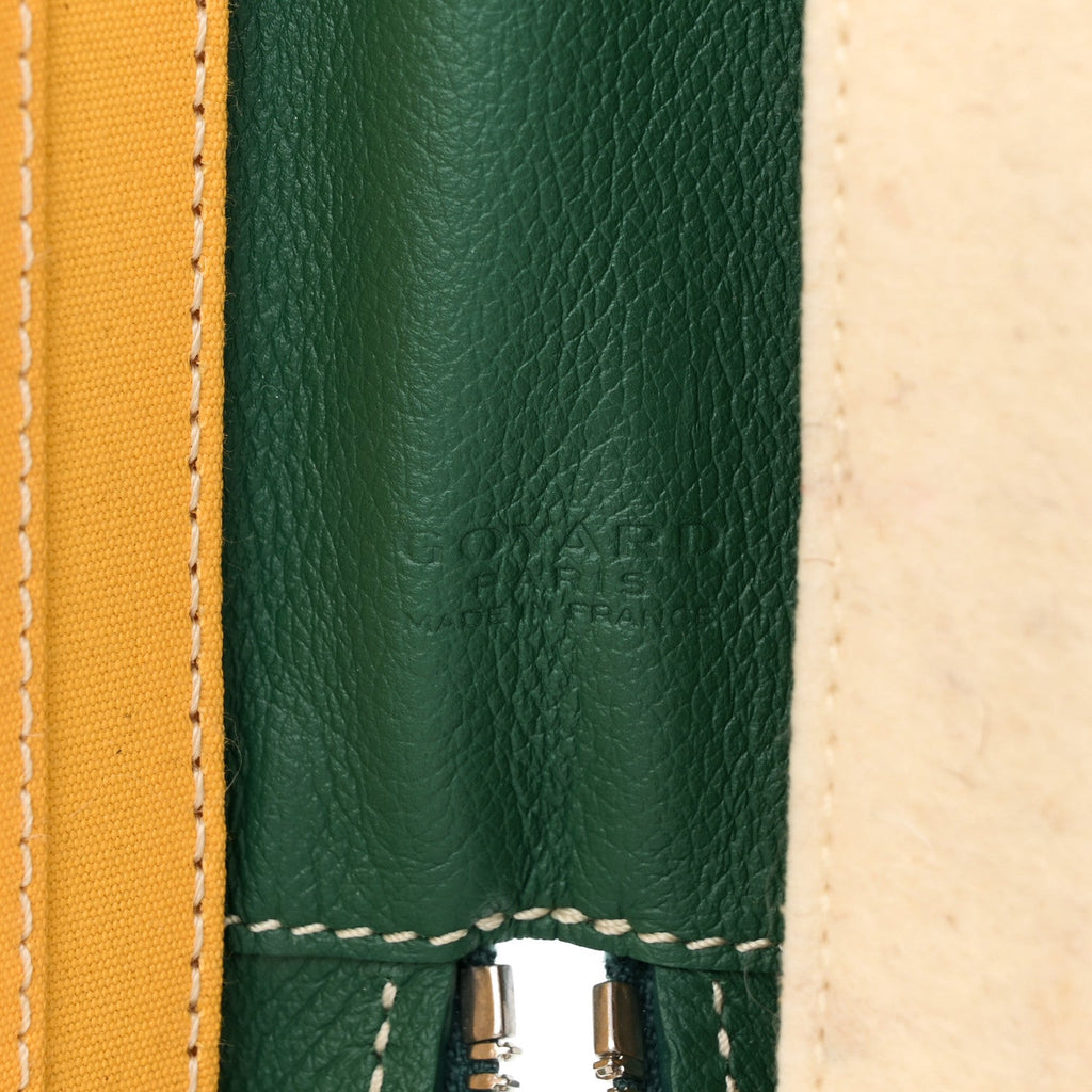 Goyardine Universal Companion Portfolio Green