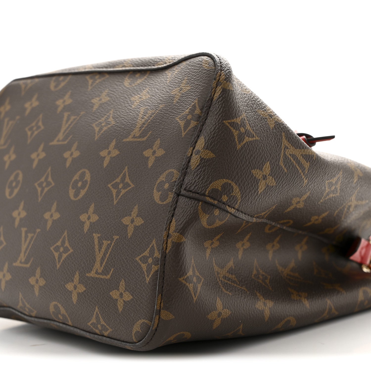 Monogram Braided Neonoe Coquelicot