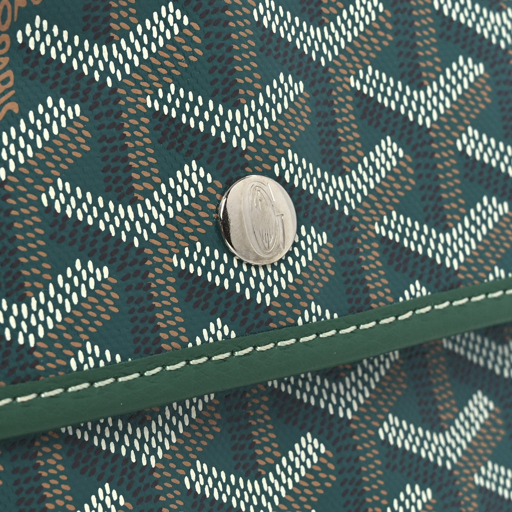 Goyardine Pouch Green
