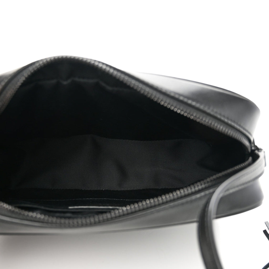 Calfskin Matelasse Monogram Monochrome Lou Camera Bag Black
